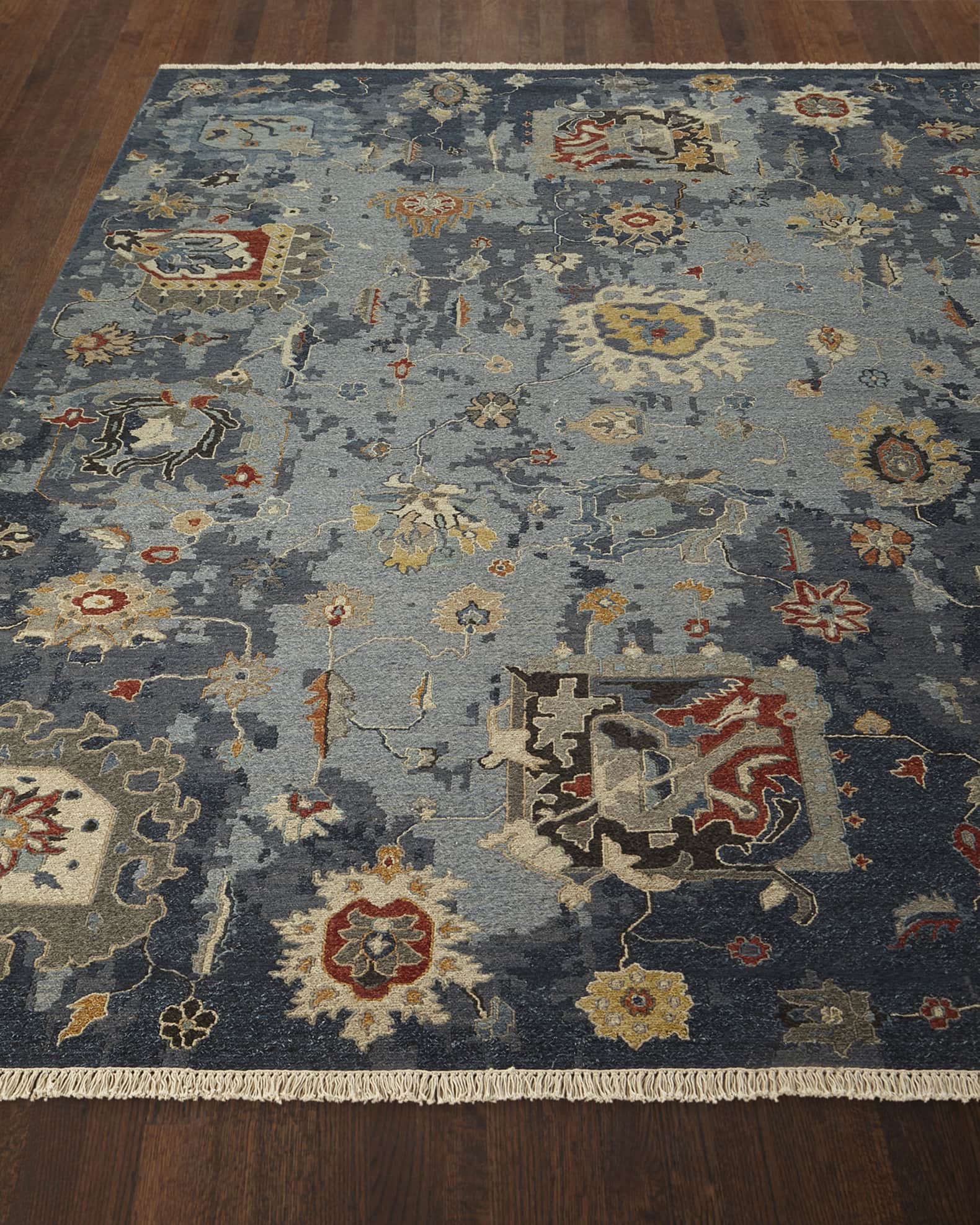 Briley Soumak Weave Hand-Knotted Rug 0