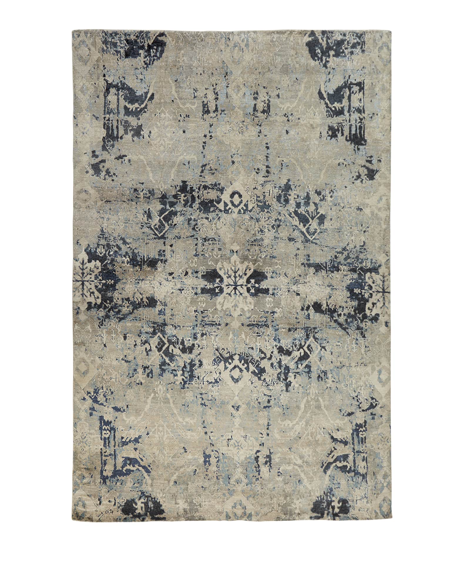 Zaffre Hand-Knotted Rug | Neiman Marcus