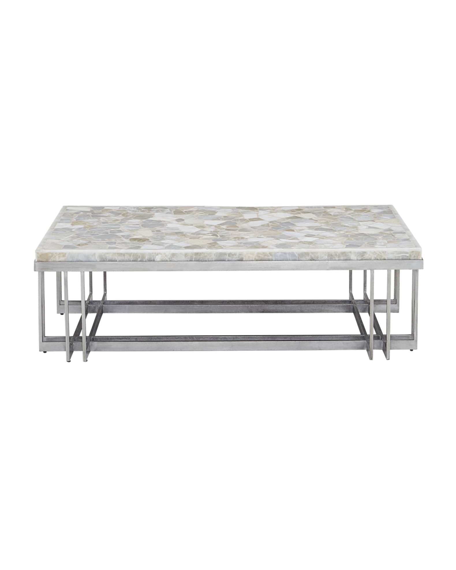 Thiago Onyx-Top Coffee Table 1