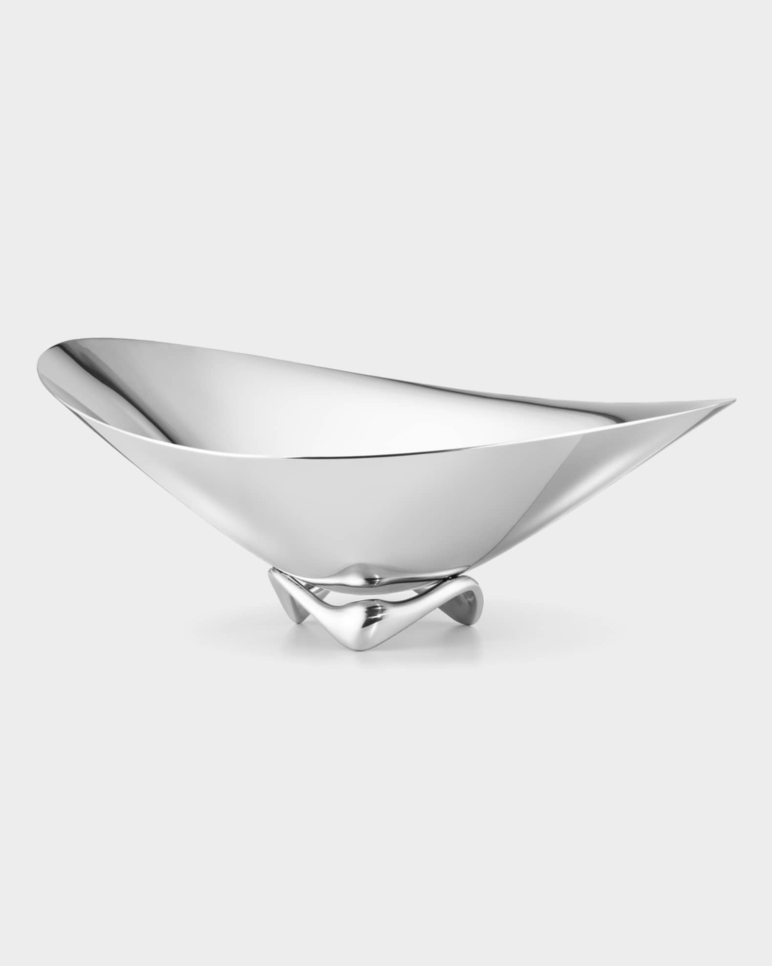 Stainless Steel Wave Bowl 0