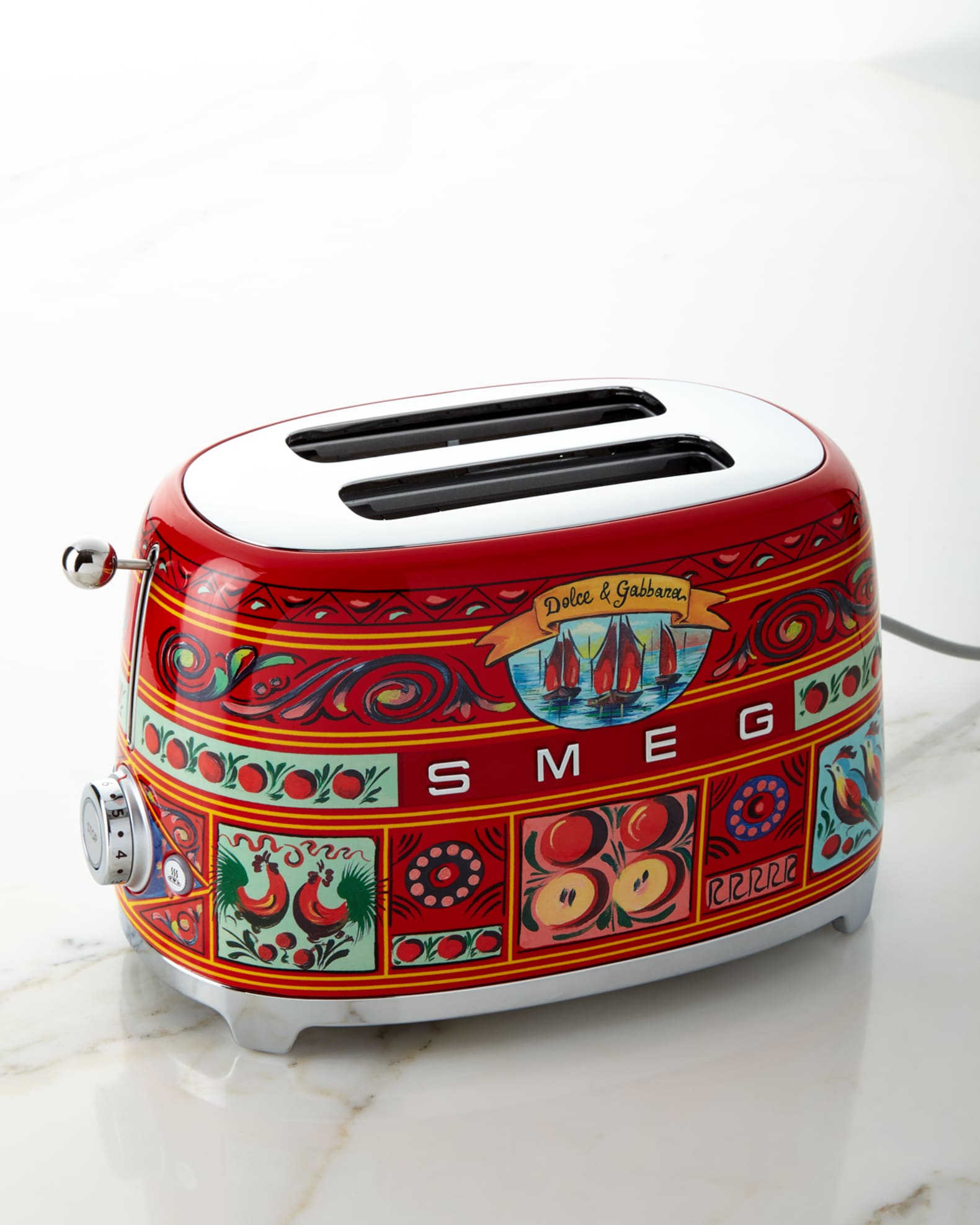 Smeg Dolce Gabbana x SMEG Sicily Is My Love Toaster Neiman Marcus