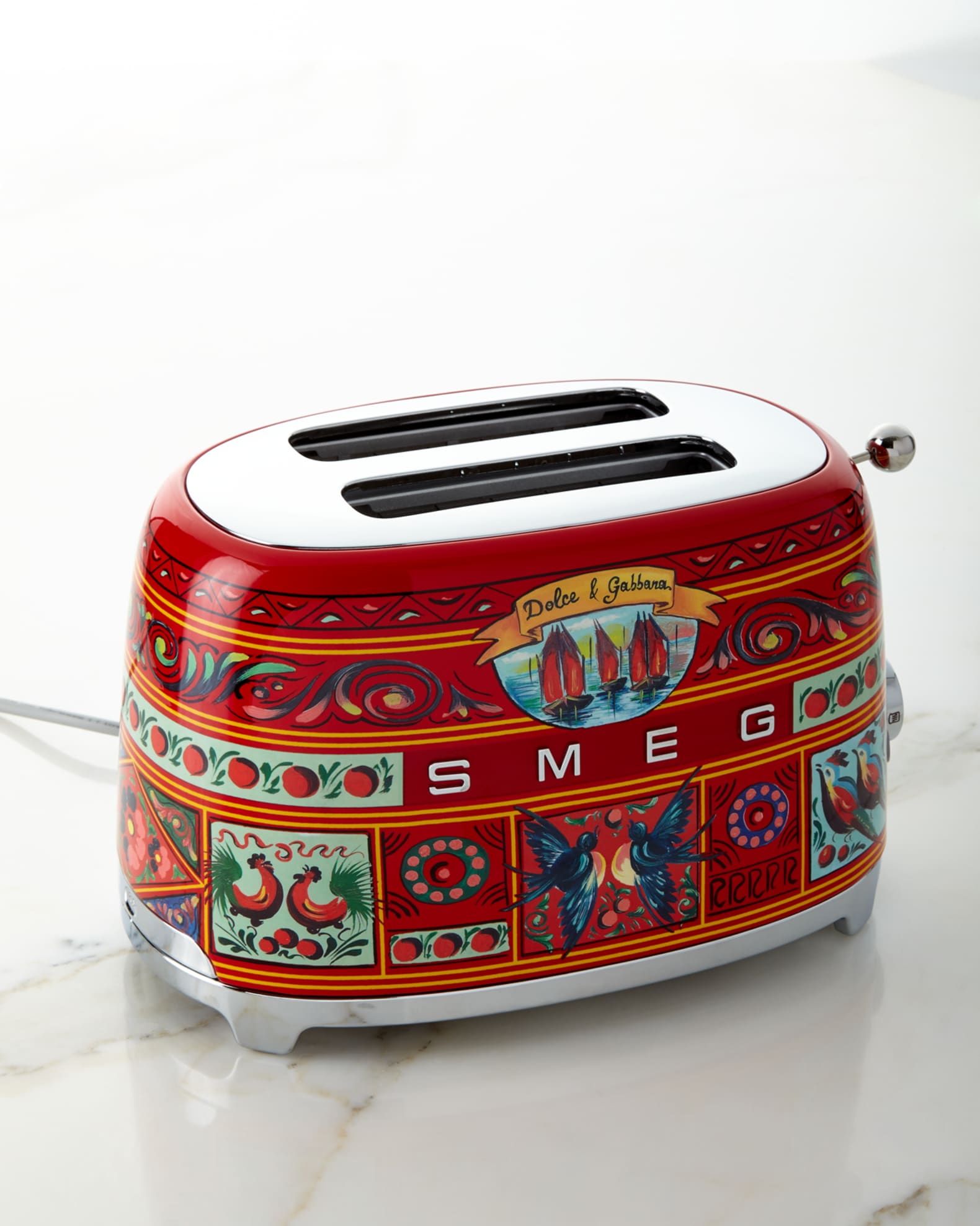 Smeg Dolce Gabbana x SMEG Sicily Is My Love Toaster | Neiman Marcus