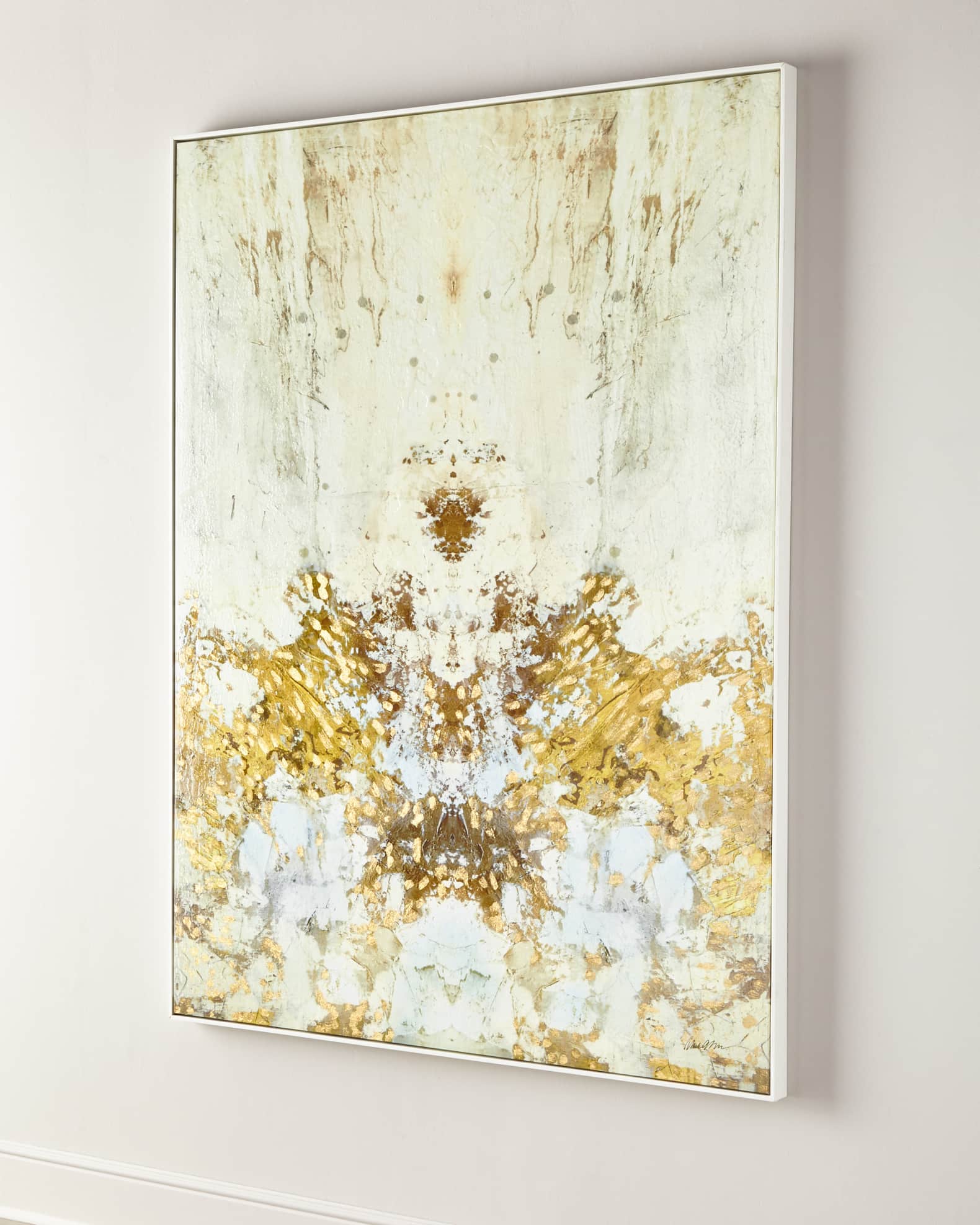 Gilded Ivory Giclee on Canvas Wall Art 1