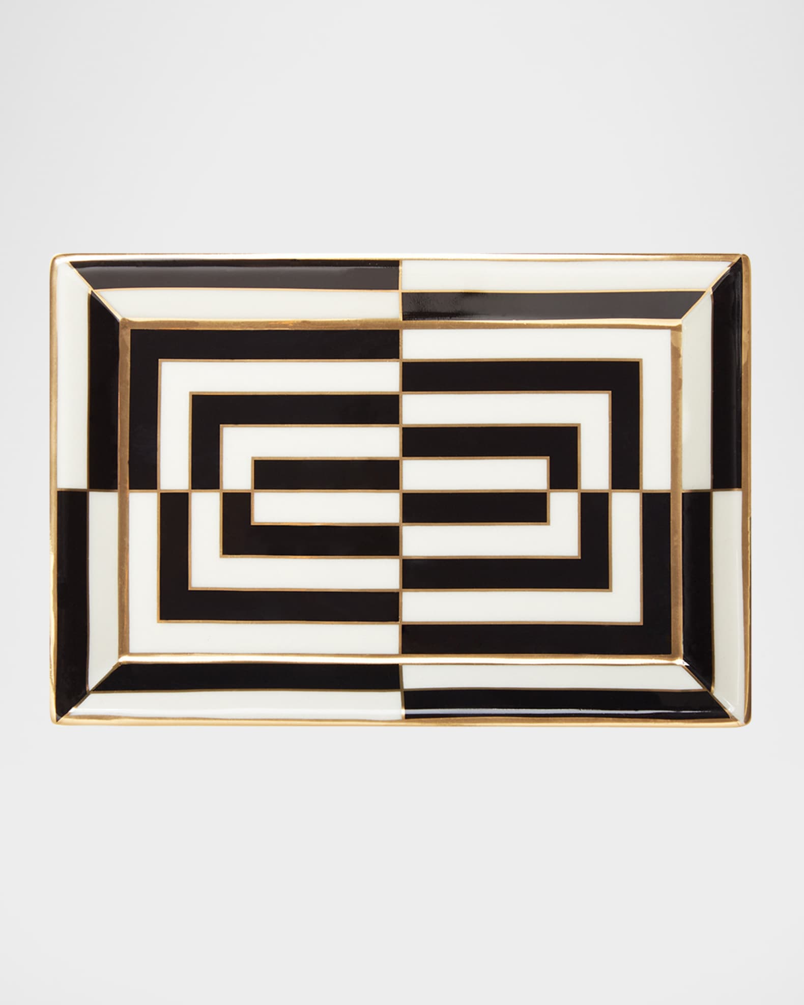 Op Art Rectangle Tray 1