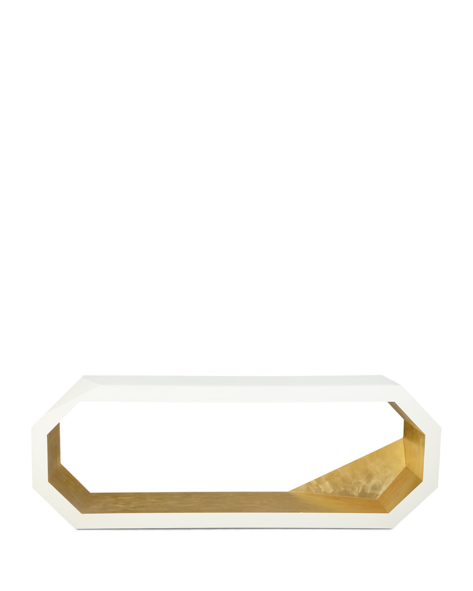 Marquee Gold Leaf Console Table 1