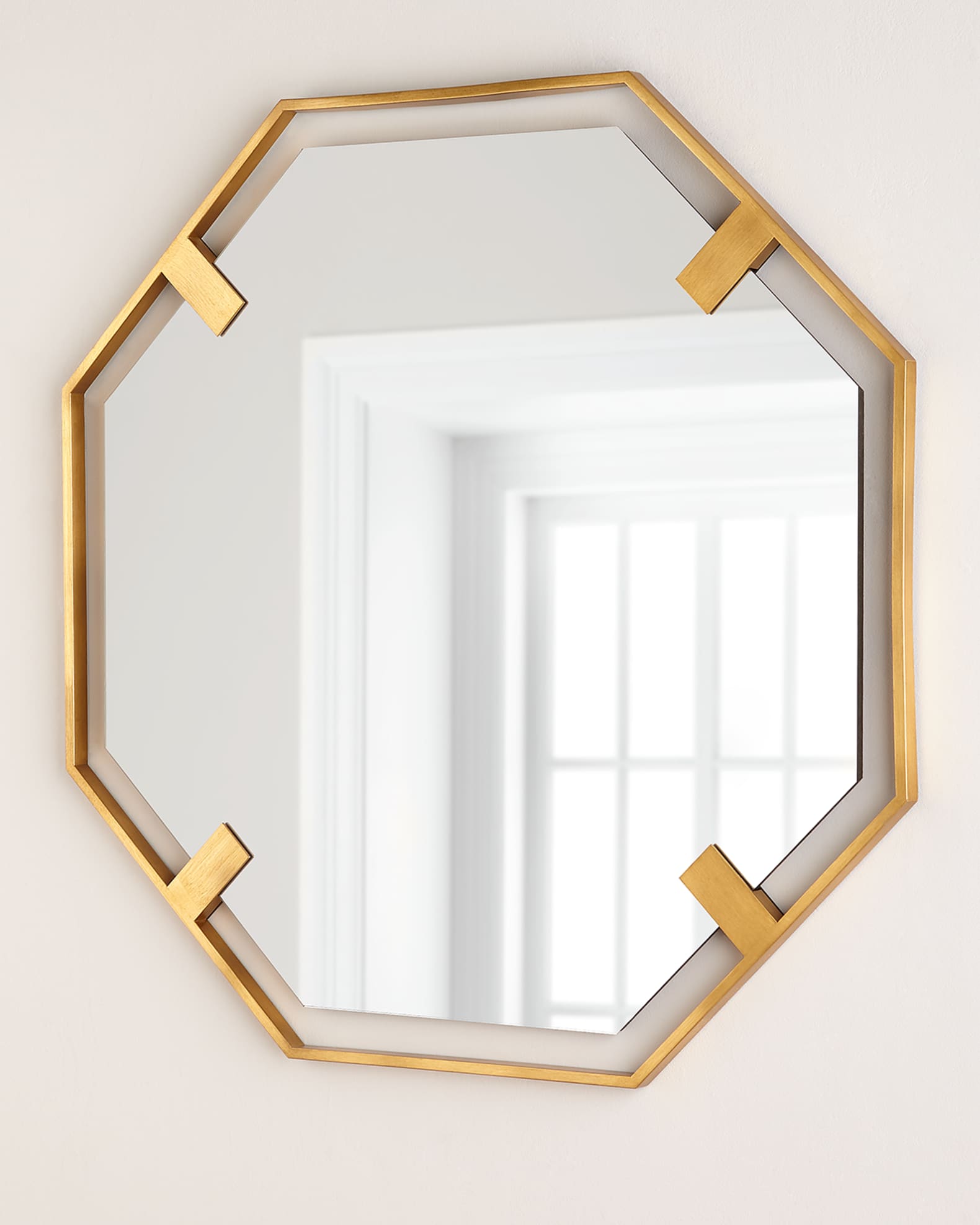 Octagon Mirror, Gold Neiman Marcus