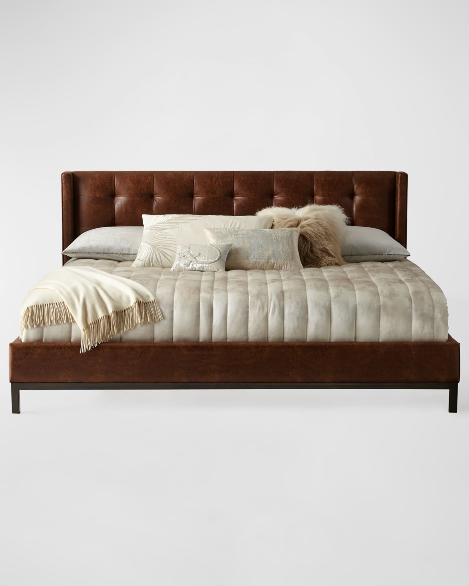 Four Hands Newhall Platform Queen Bed Neiman Marcus