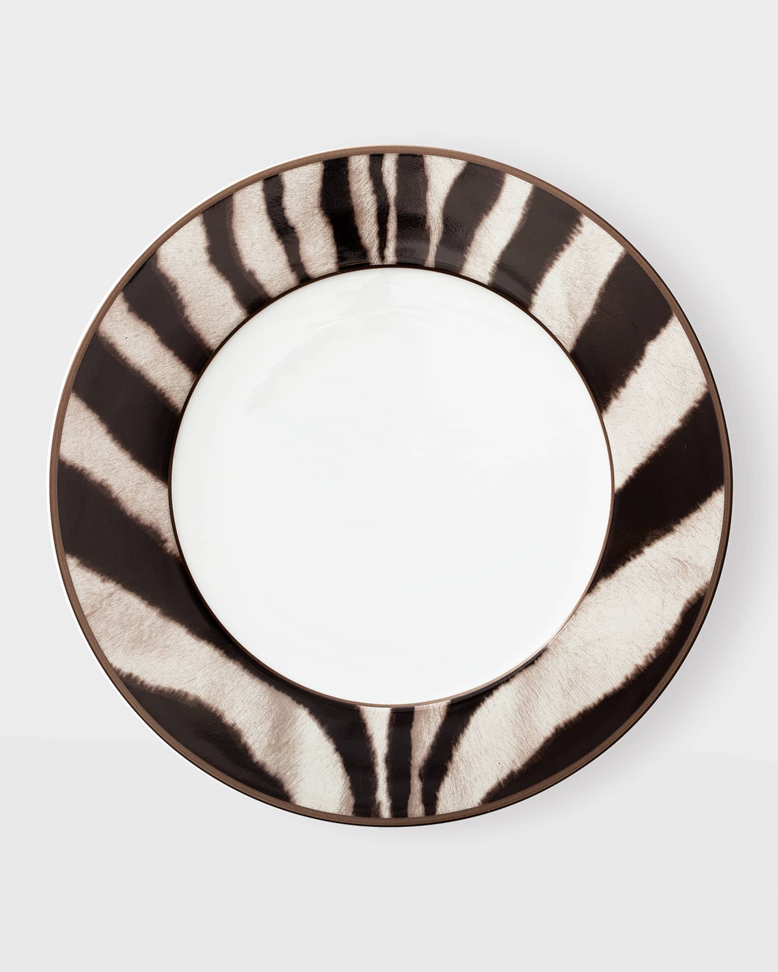 Ralph Lauren Home Kendall Zebra Dinner Plate Neiman Marcus