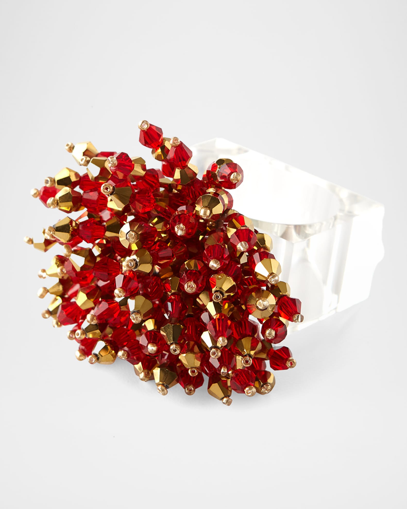 Kim Seybert Brilliant Napkin Ring - Red