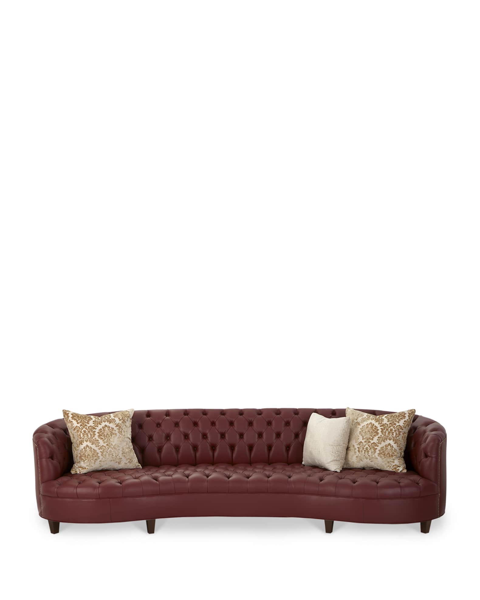 Magnolia Leather Sofa, 126" 0