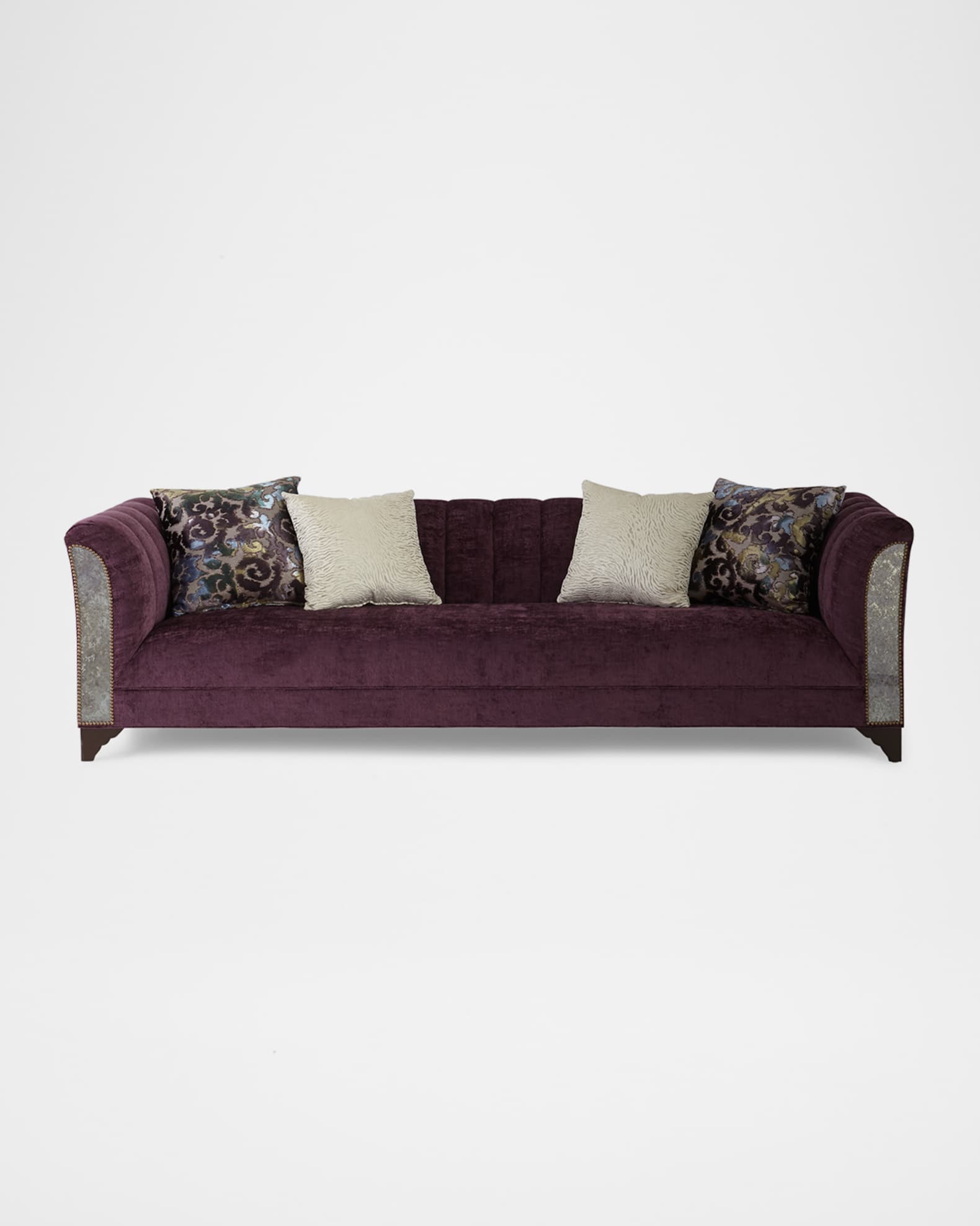 Bethany Channel Tufted Sofa 109" 0