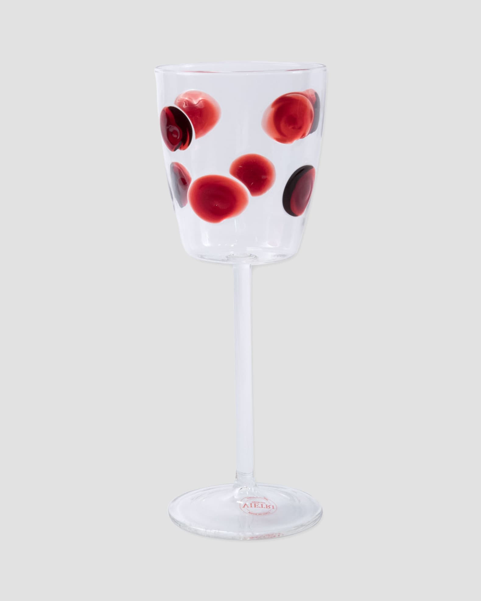 Vietri Drop Wine Glass