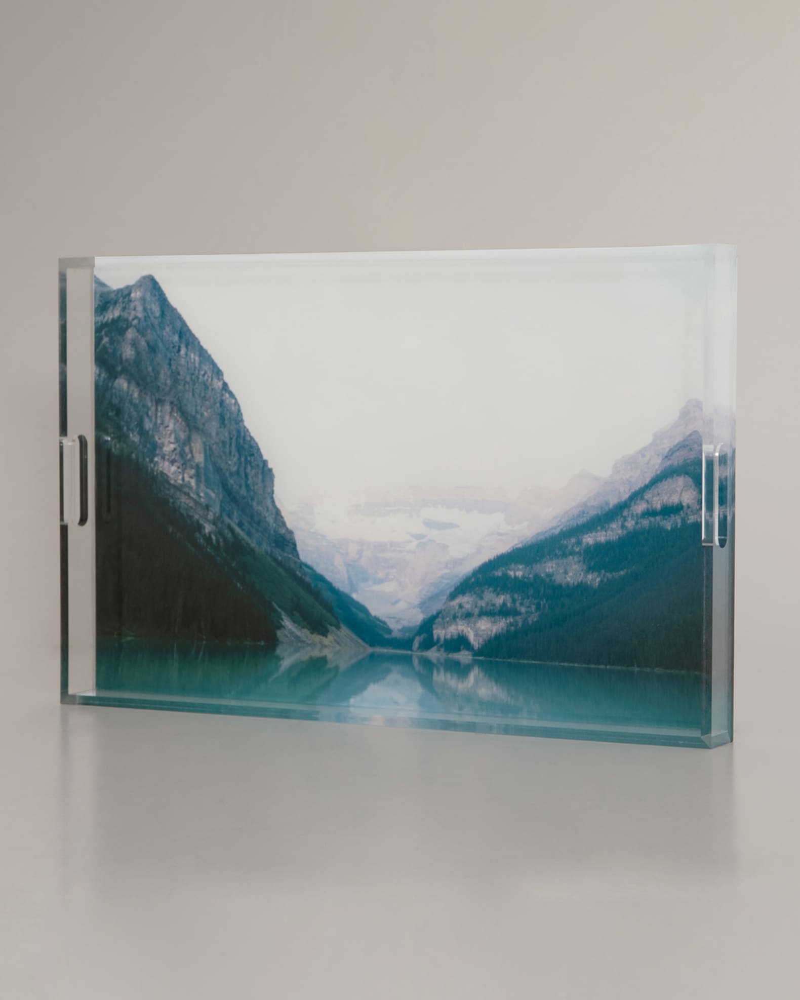 Crystal Clear Acrylic Serving Tray 1