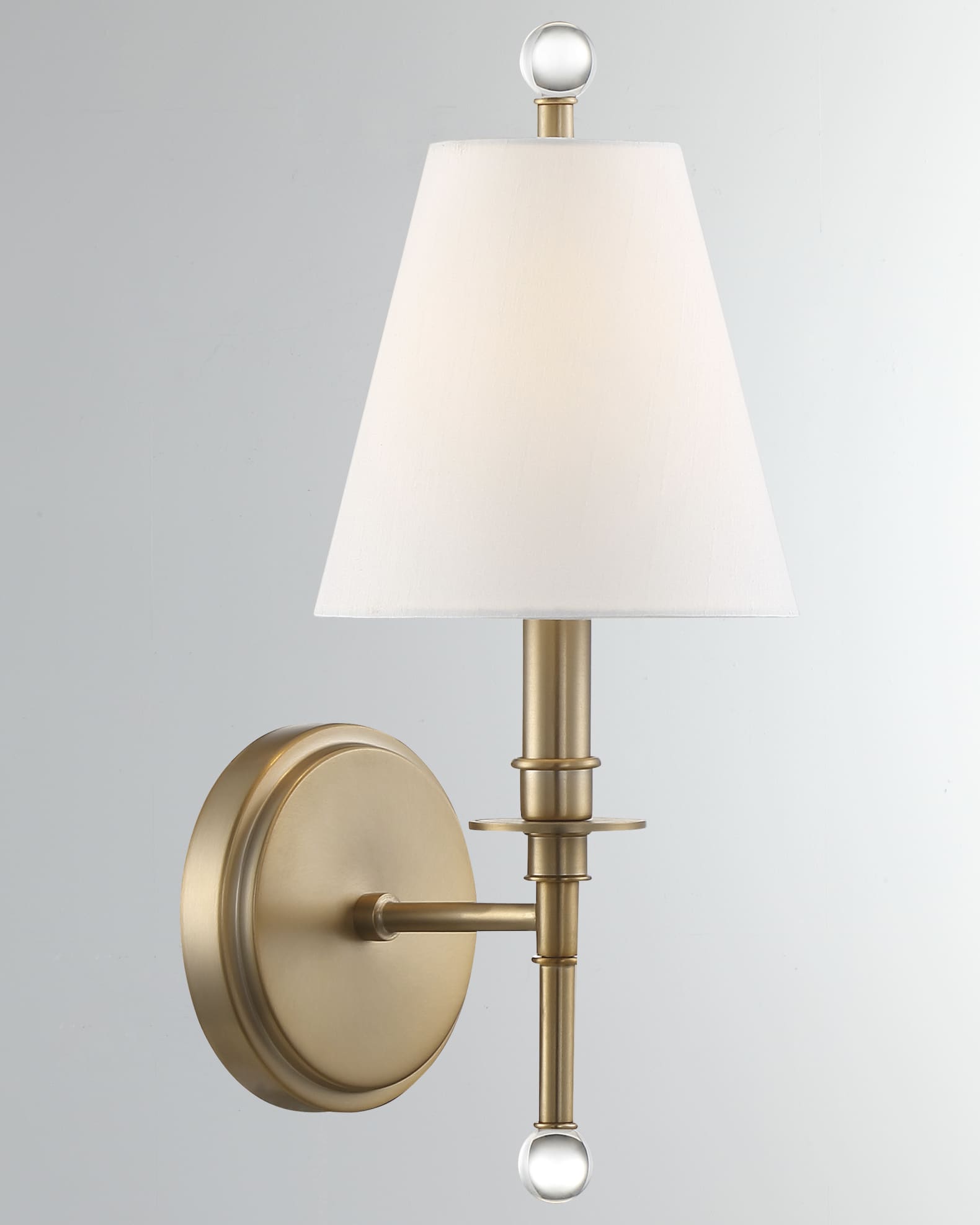 Riverdale 1-Light Sconce with Shade 1