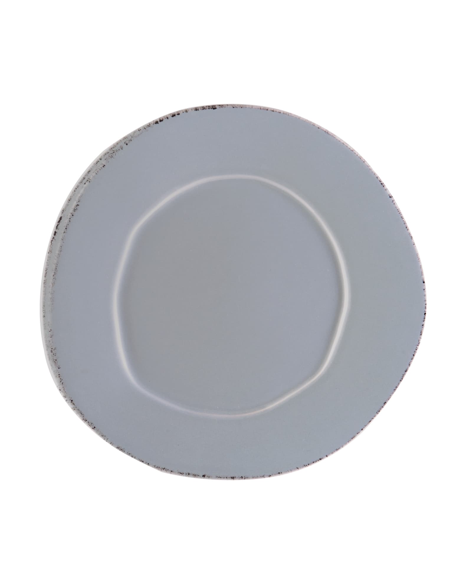 Vietri Lastra Salad Plate, Gray