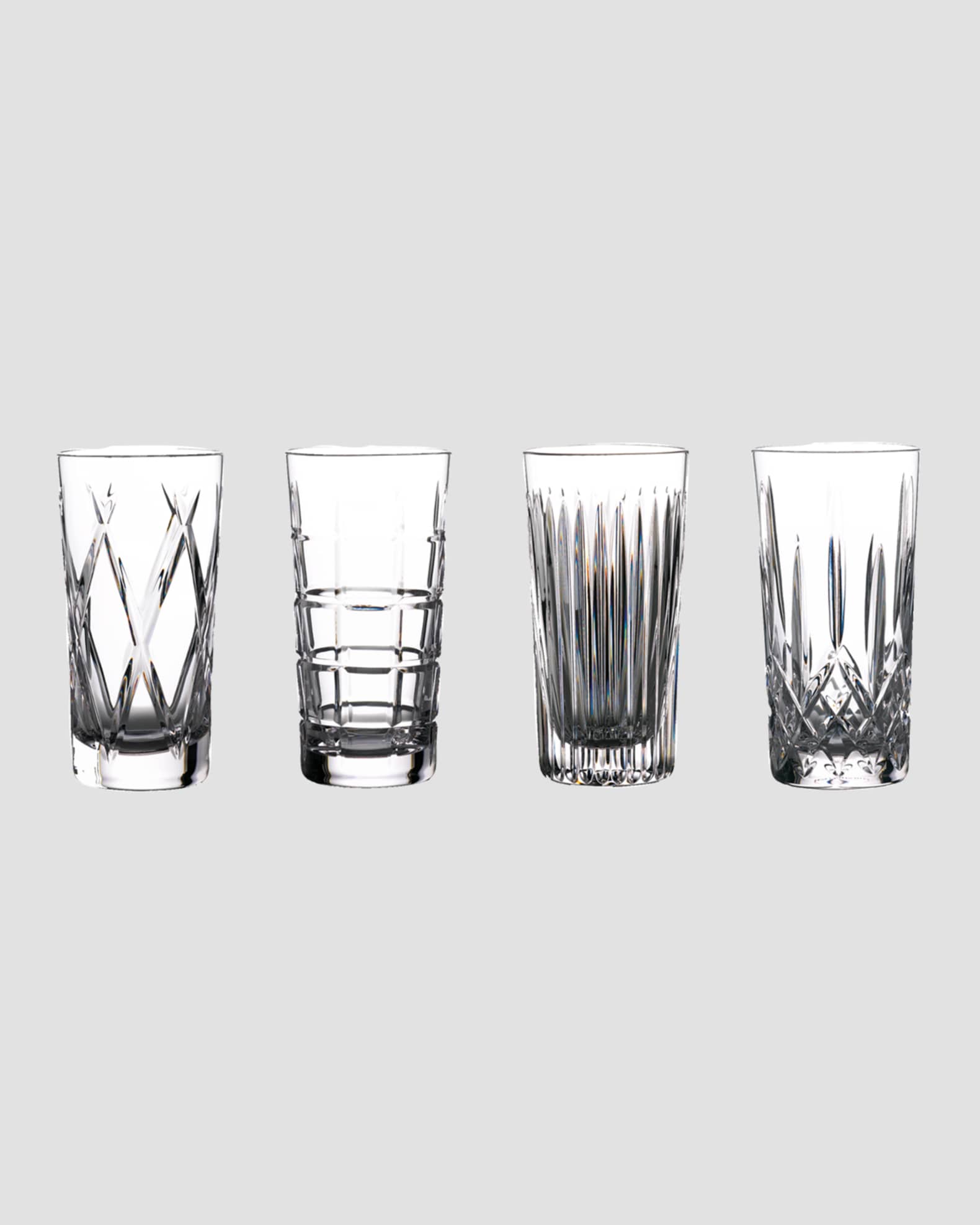Gin Journey Highball Glasses, Set of 4 0