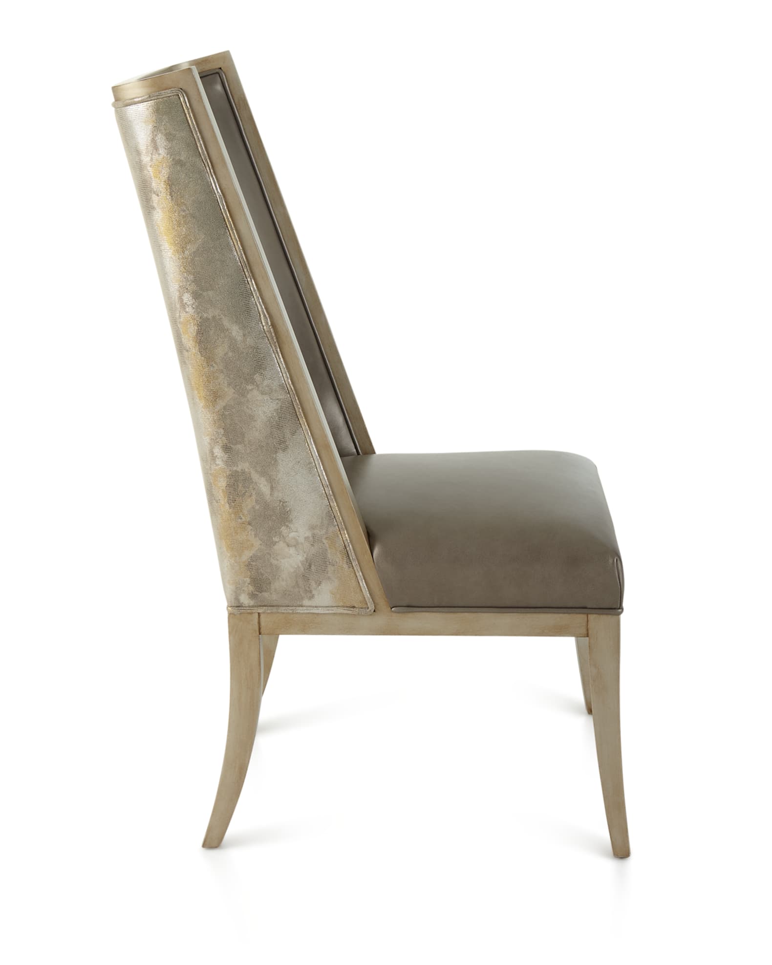 Jerrick Leather Dining Chair 1