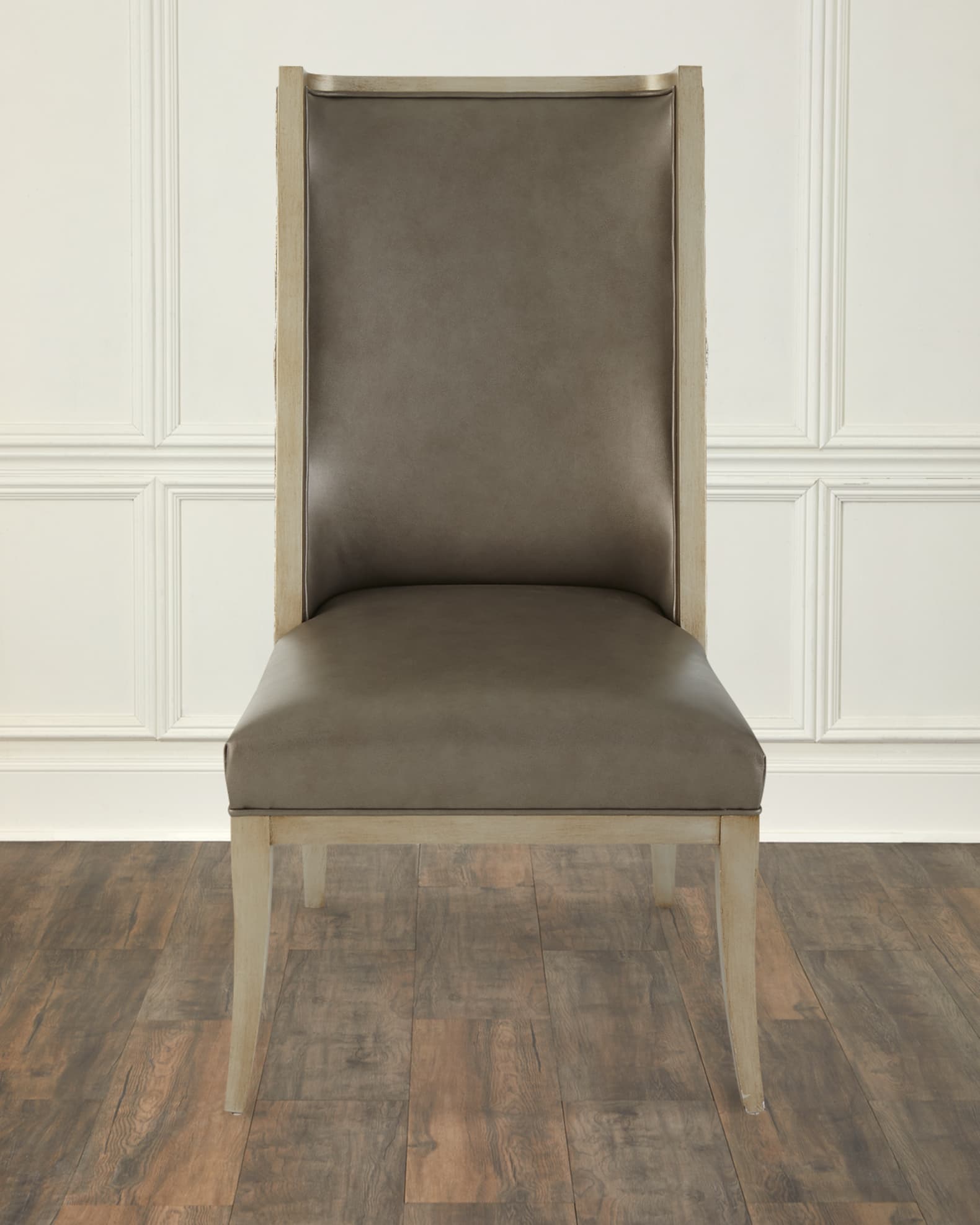 Jerrick Leather Dining Chair 0