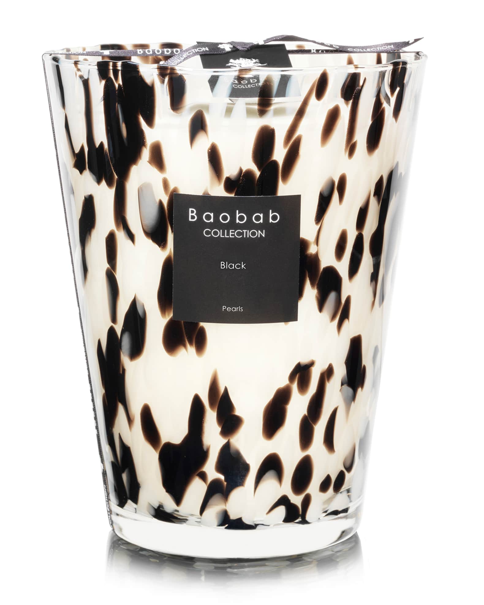 Black Pearls Scented Candle, 9.4"