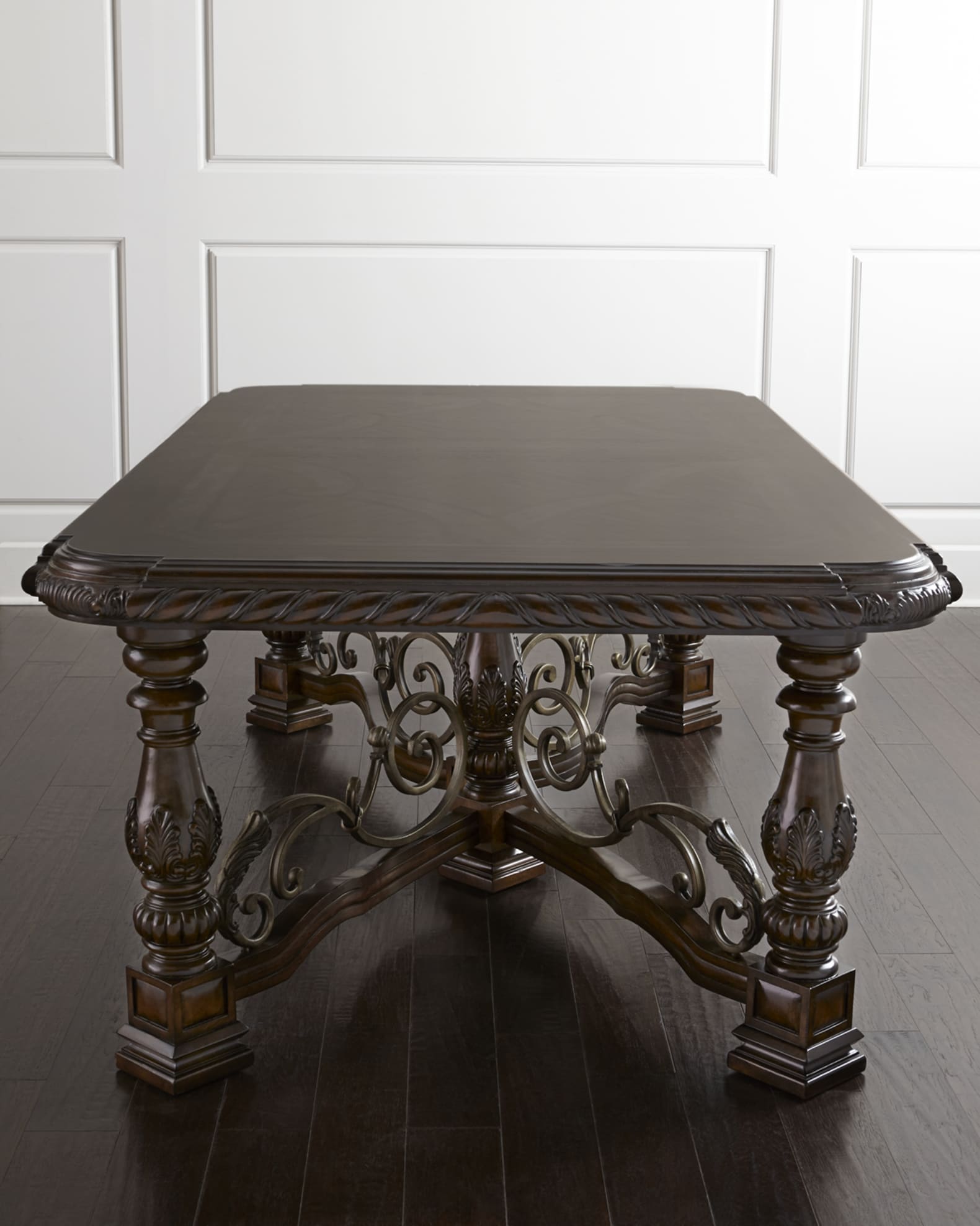 A.R.T. Furniture Colette Trestle Dining Table Neiman Marcus