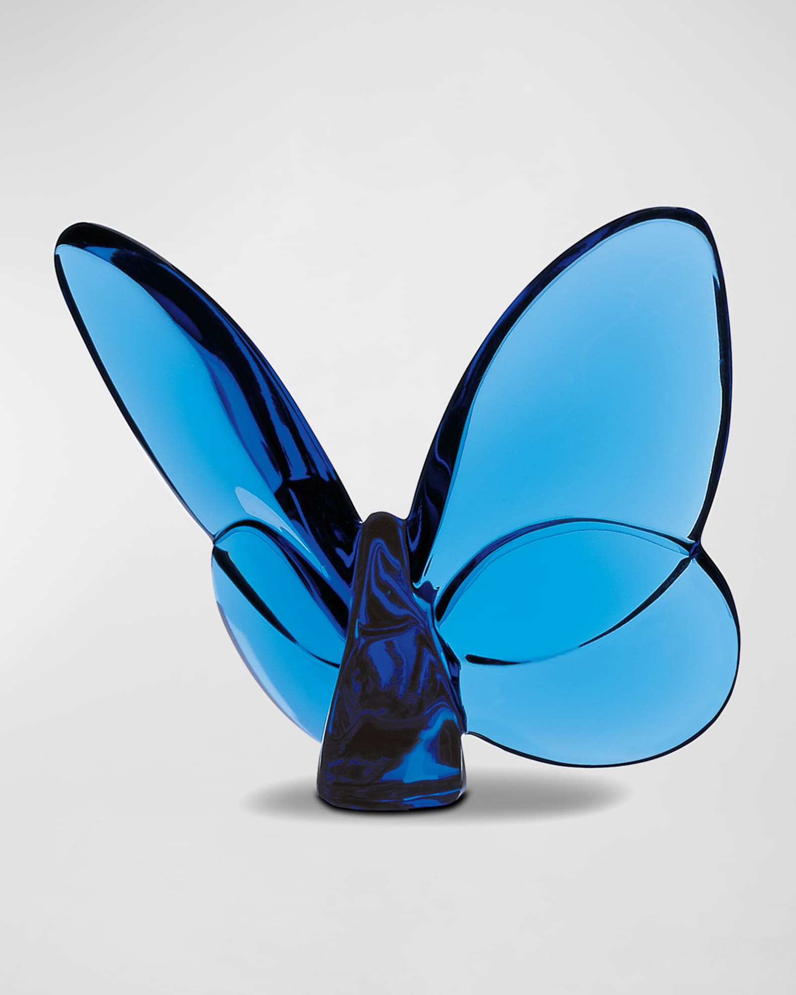 2.5" Lucky Crystal Blue Butterfly 0