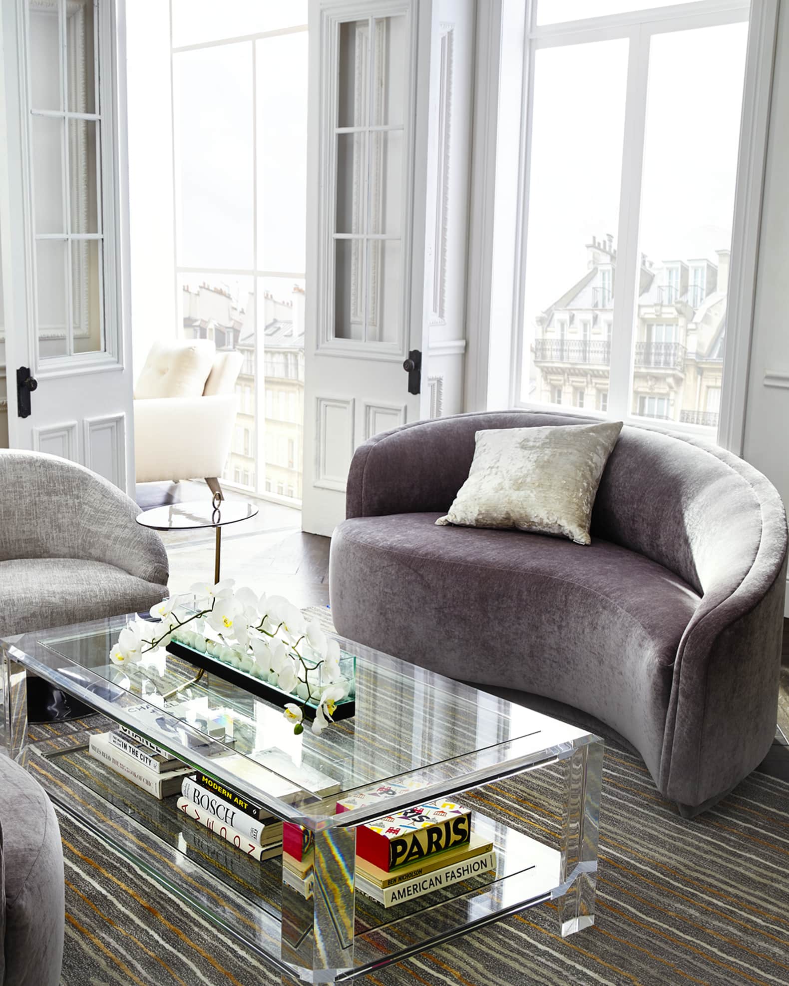 Dana Left Curved Chaise 1