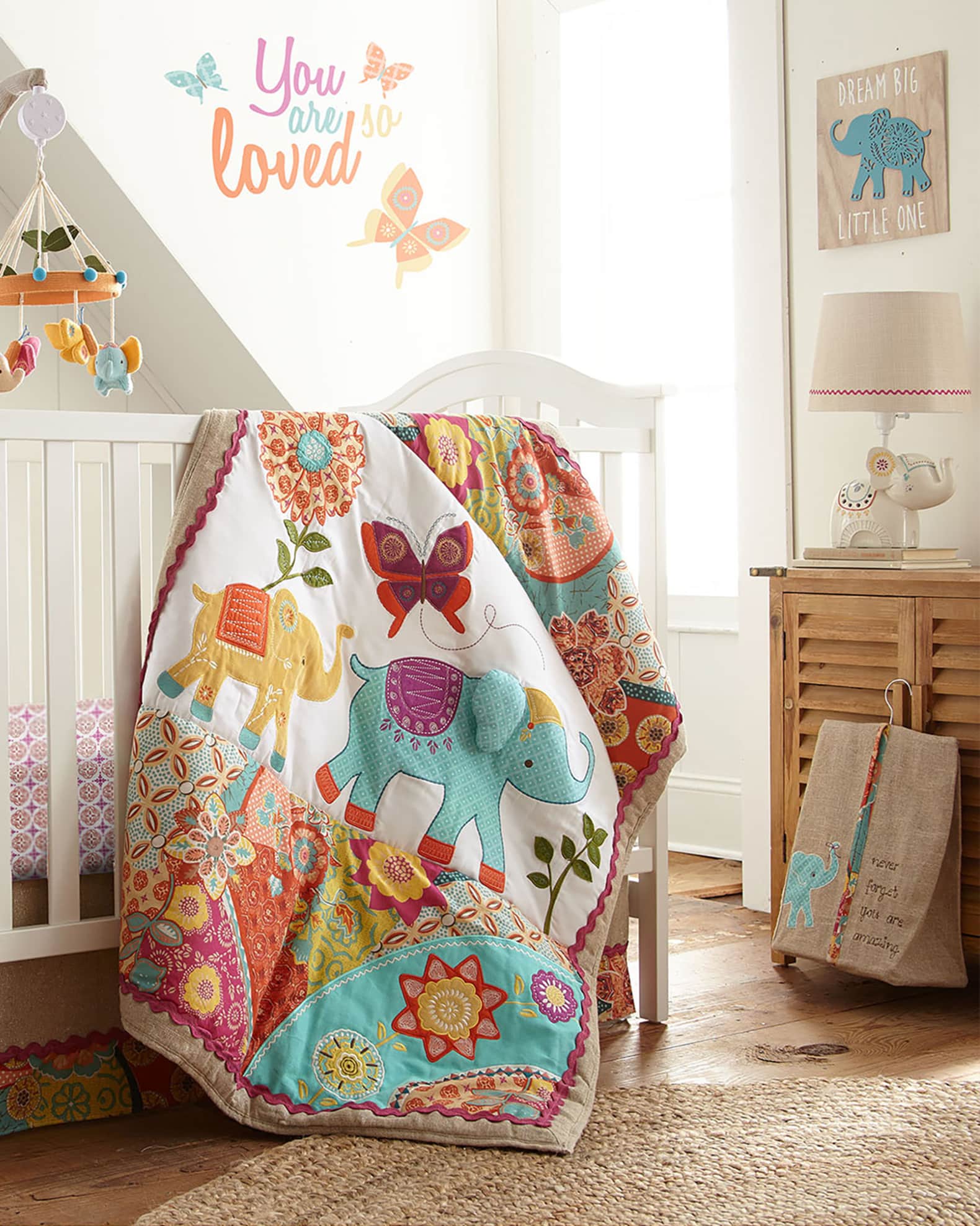 Zahara 5 Piece Crib Bedding Set