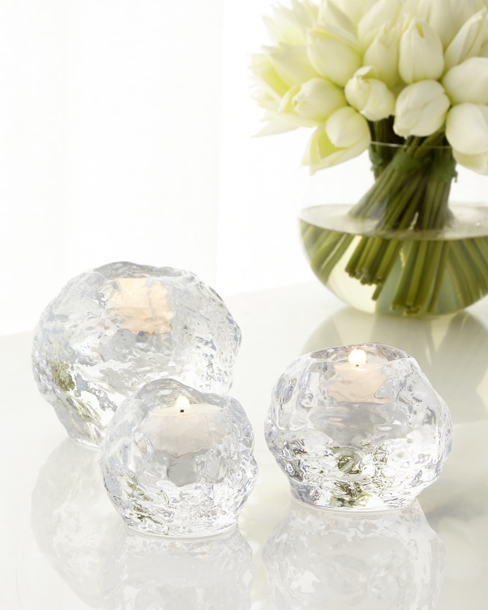 Snowball Votive Set 0