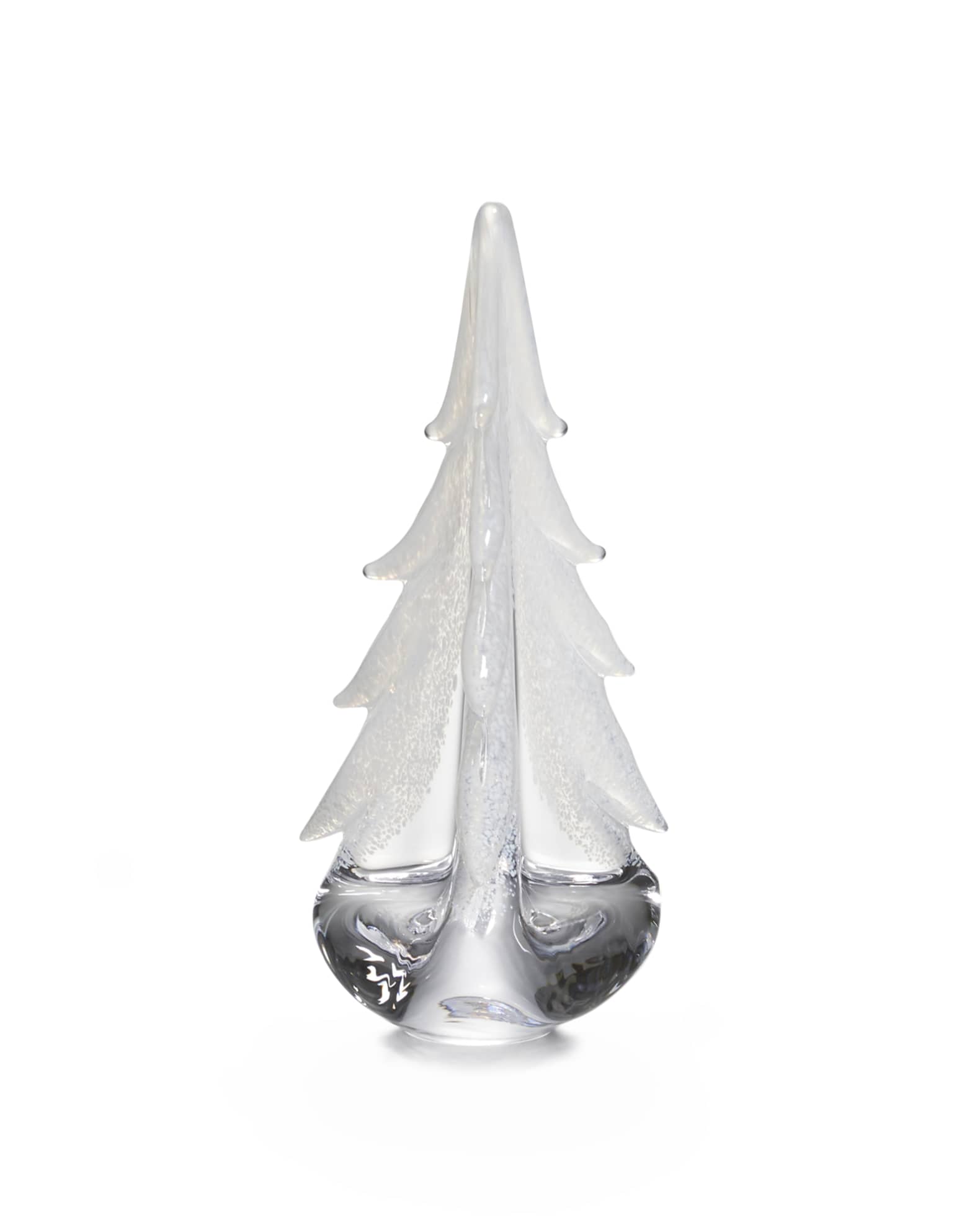 Vermont Snowy Branches Glass Evergreen 0