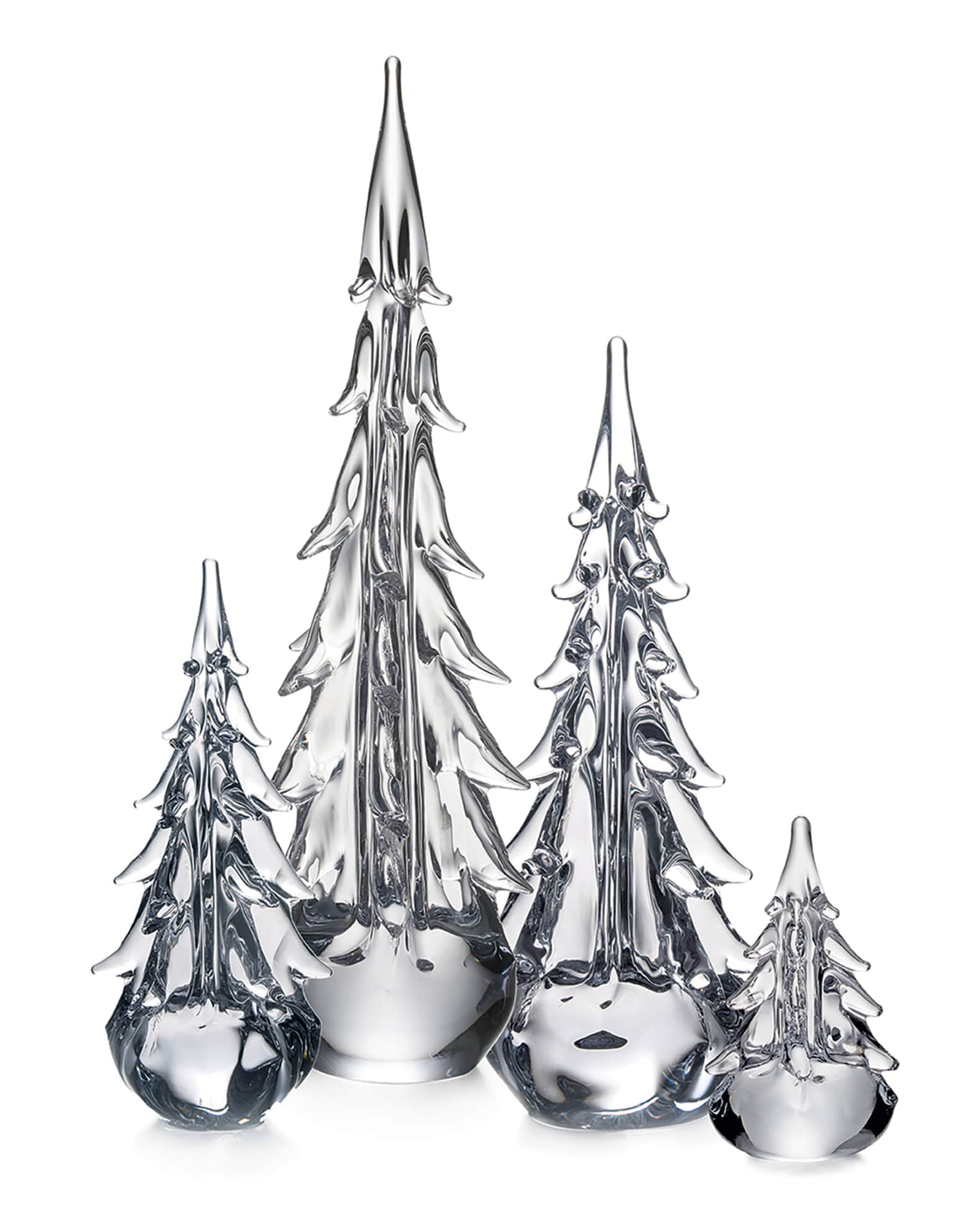 Vermont 5-Sided Glass Evergreen, 6" 1