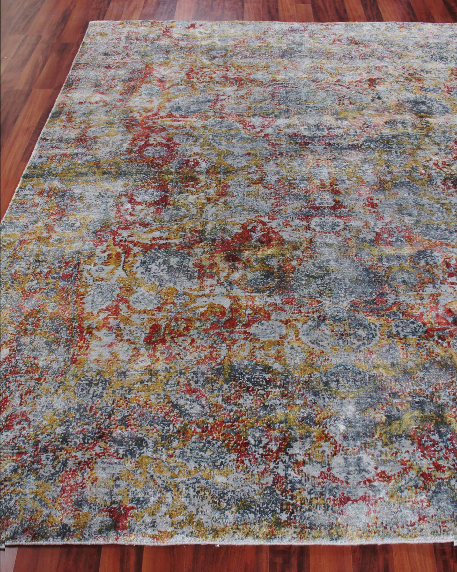 Grissim Hand-Knotted Area Rug 0
