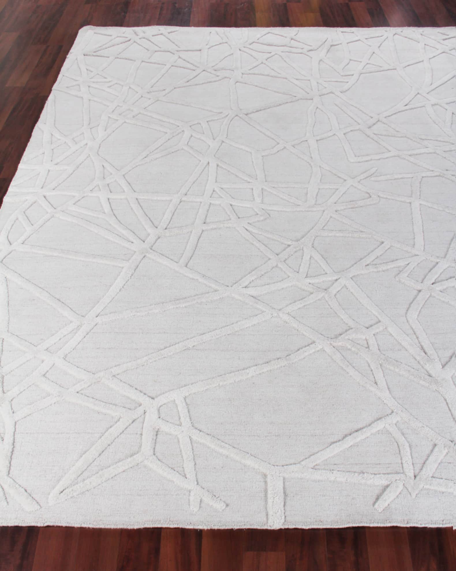 Georgia Hand-Woven Wool Area Rug 0