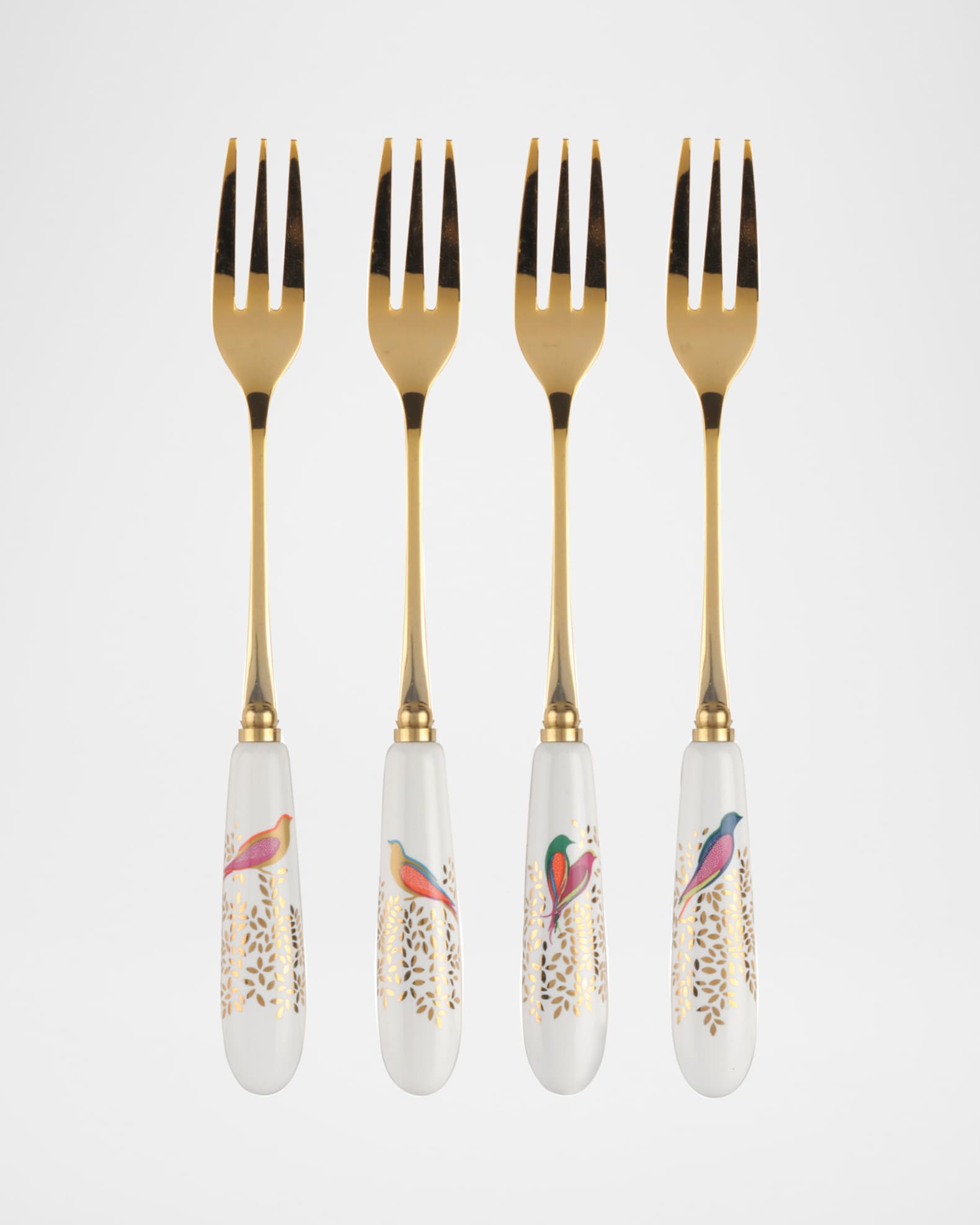 Portmeirion Chelsea Assorted Pastry Forks, Set of 4 Neiman Marcus