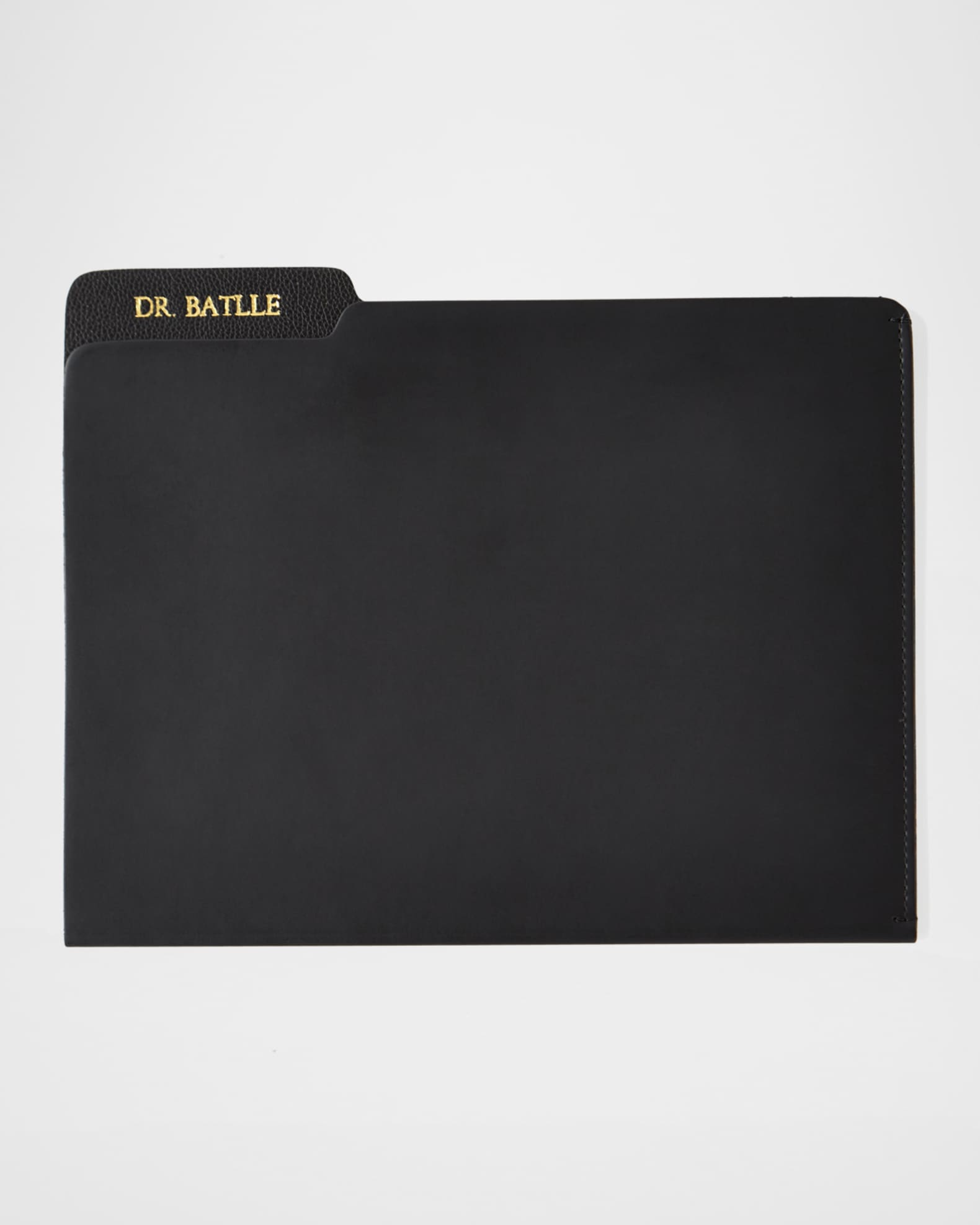 Genuine Leather File Folder, Personalized 1