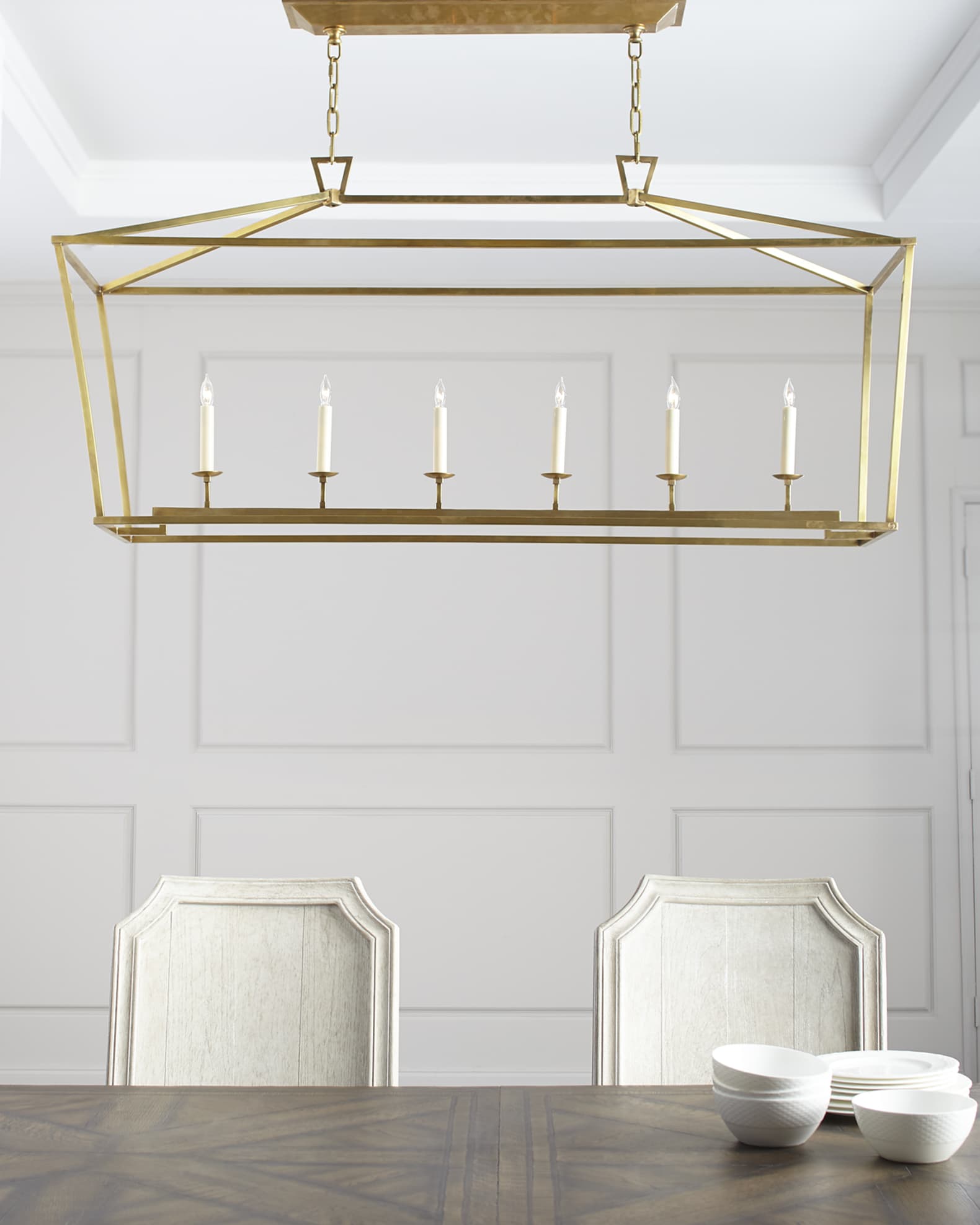 Visual Comfort Signature Darlana Large Linear Lantern By Chapman Myers Neiman Marcus