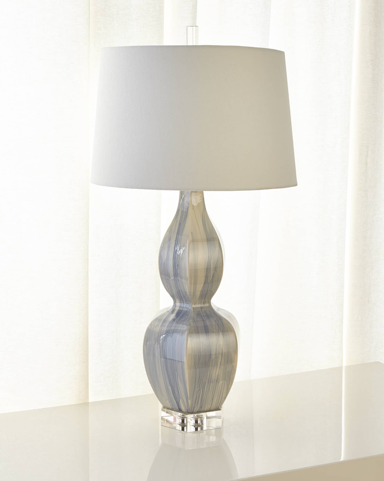 JohnRichard Collection Ceramic Urn Table Lamp Neiman Marcus