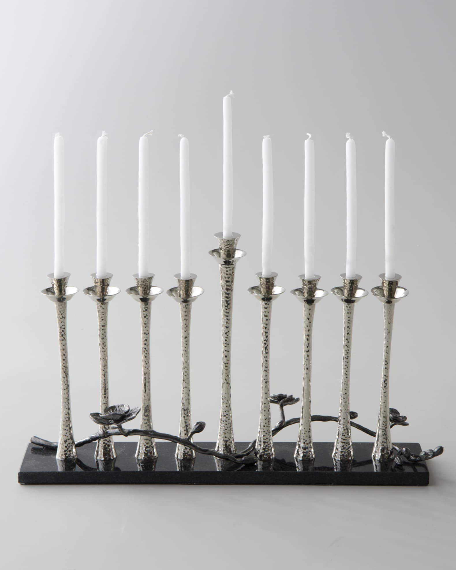 Black Orchid Menorah 0