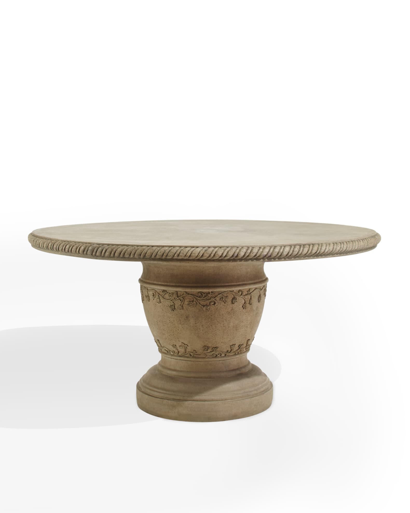 Single Pedestal Vine Indoor/Outdoor Dining Table 1