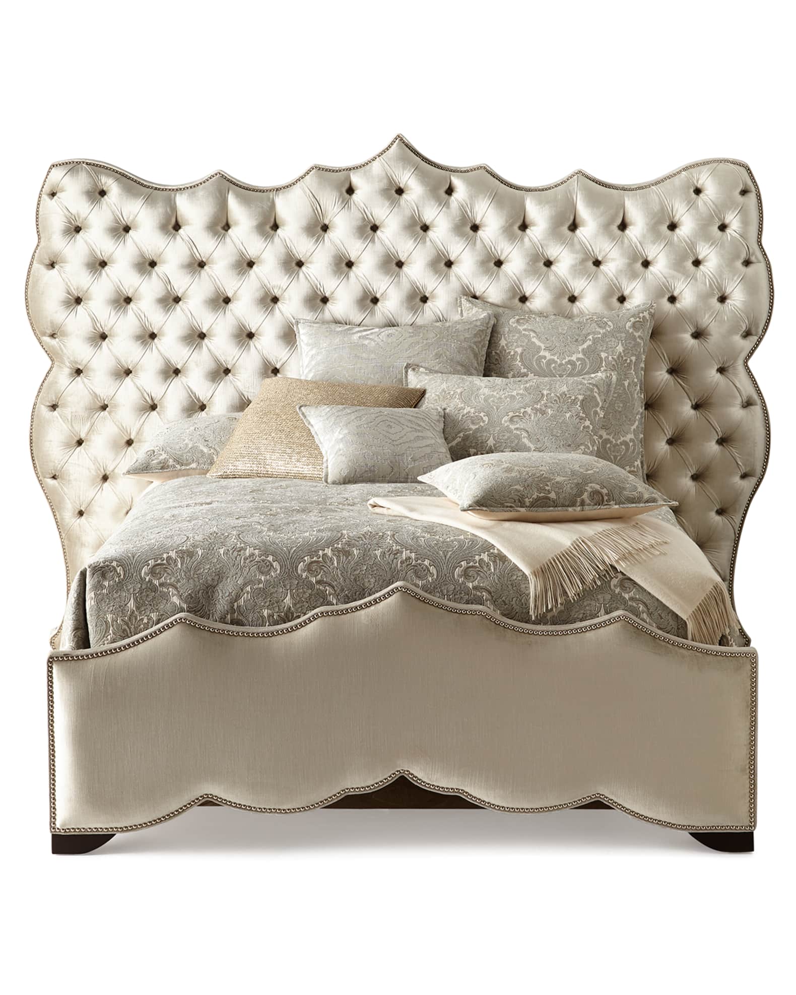 Samara Tufted King Bed 1