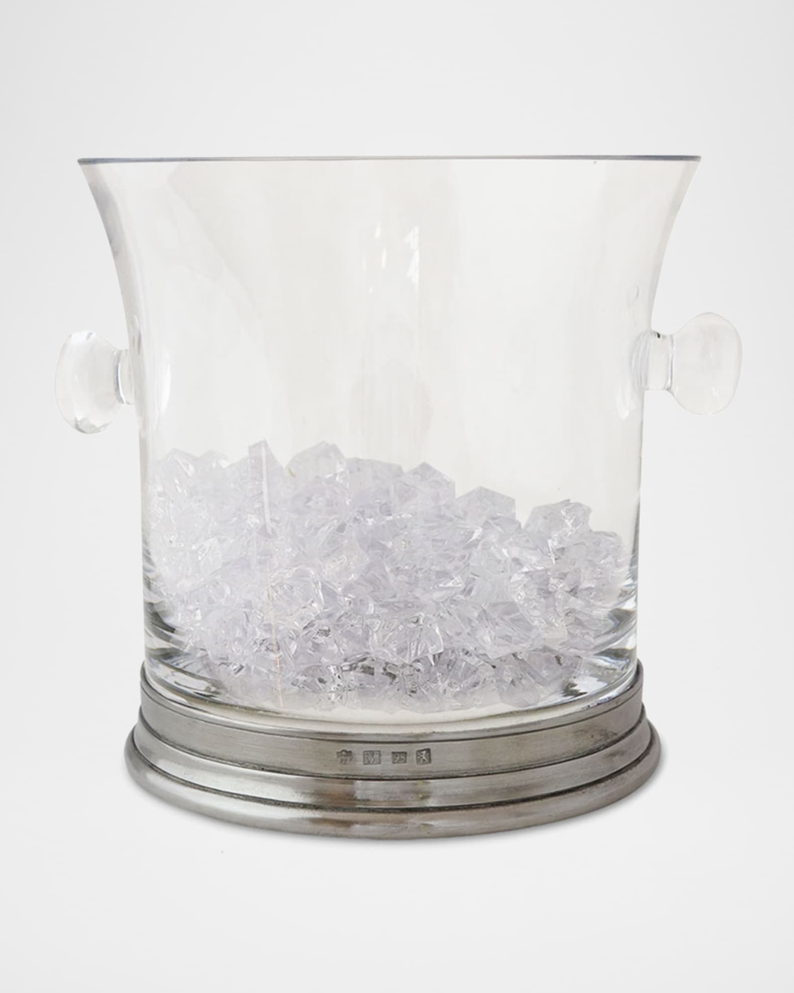 Crystal Ice Bucket with Handles 0