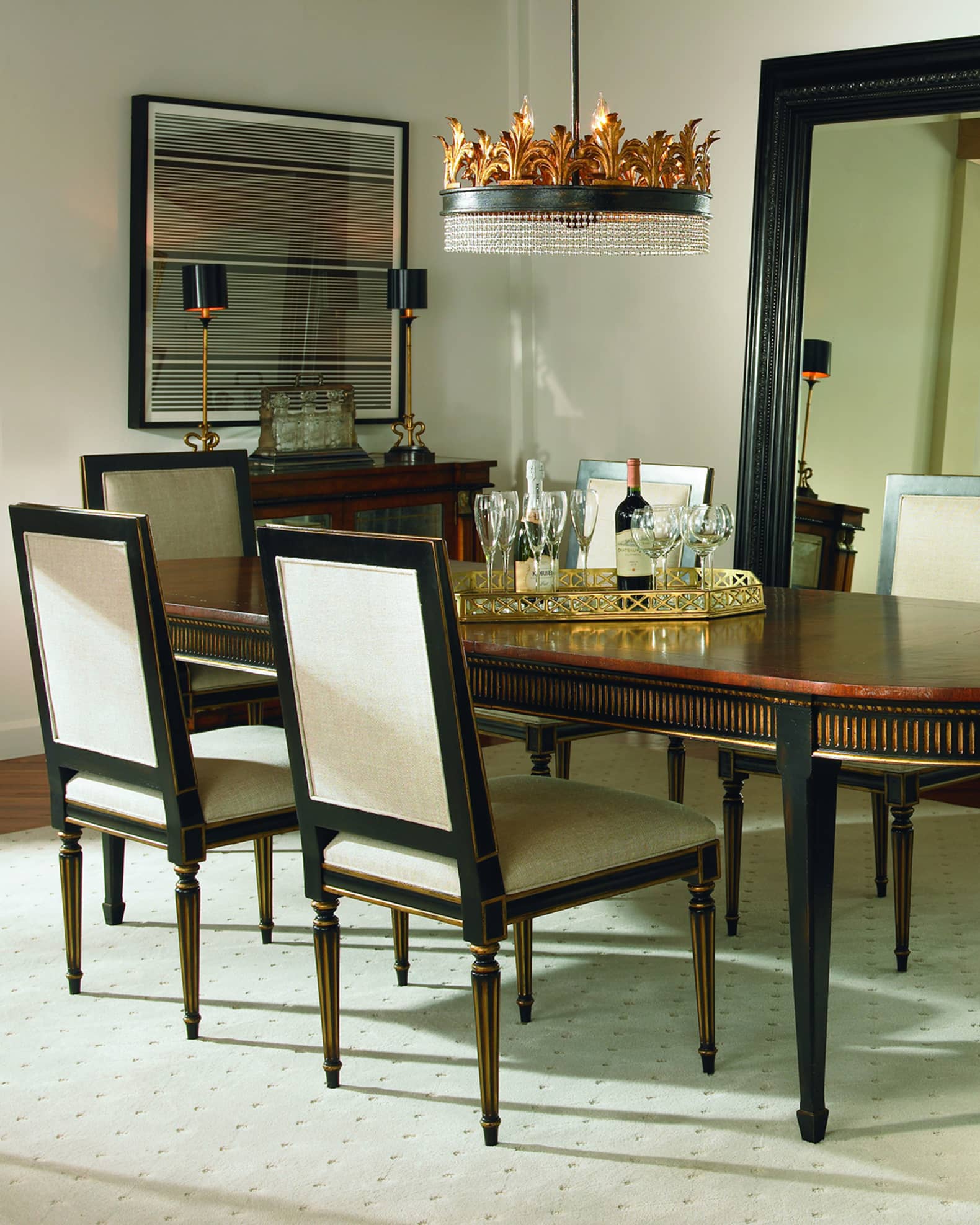 Century Furniture Barrington Oval Dining Table | Neiman Marcus