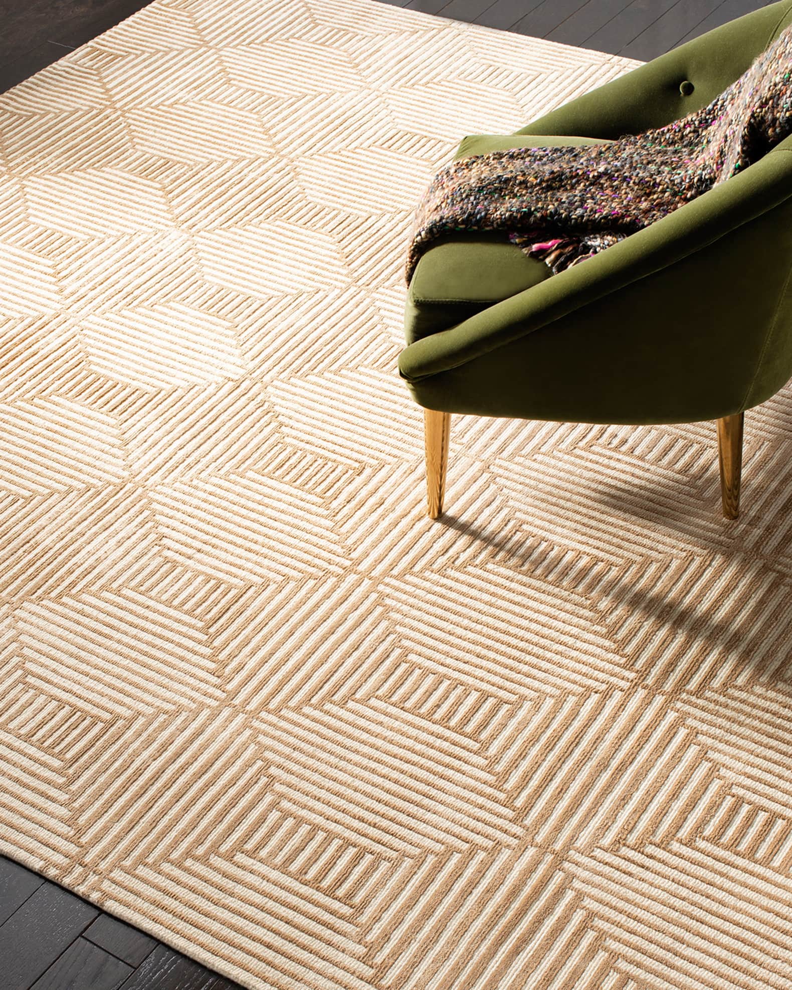 Connaught Hand-Knotted Area Rug 1