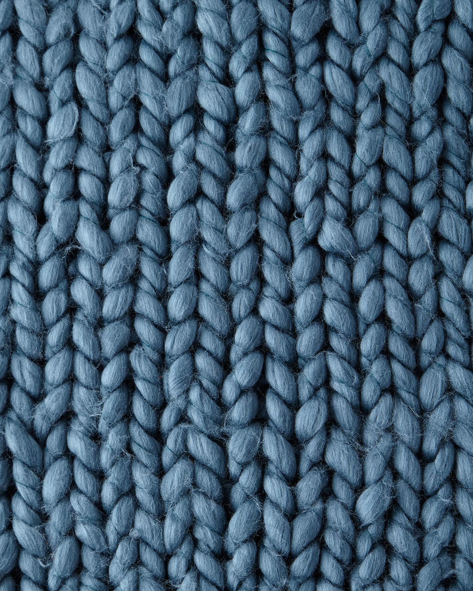 Hannah Chunky Knit Throw 1