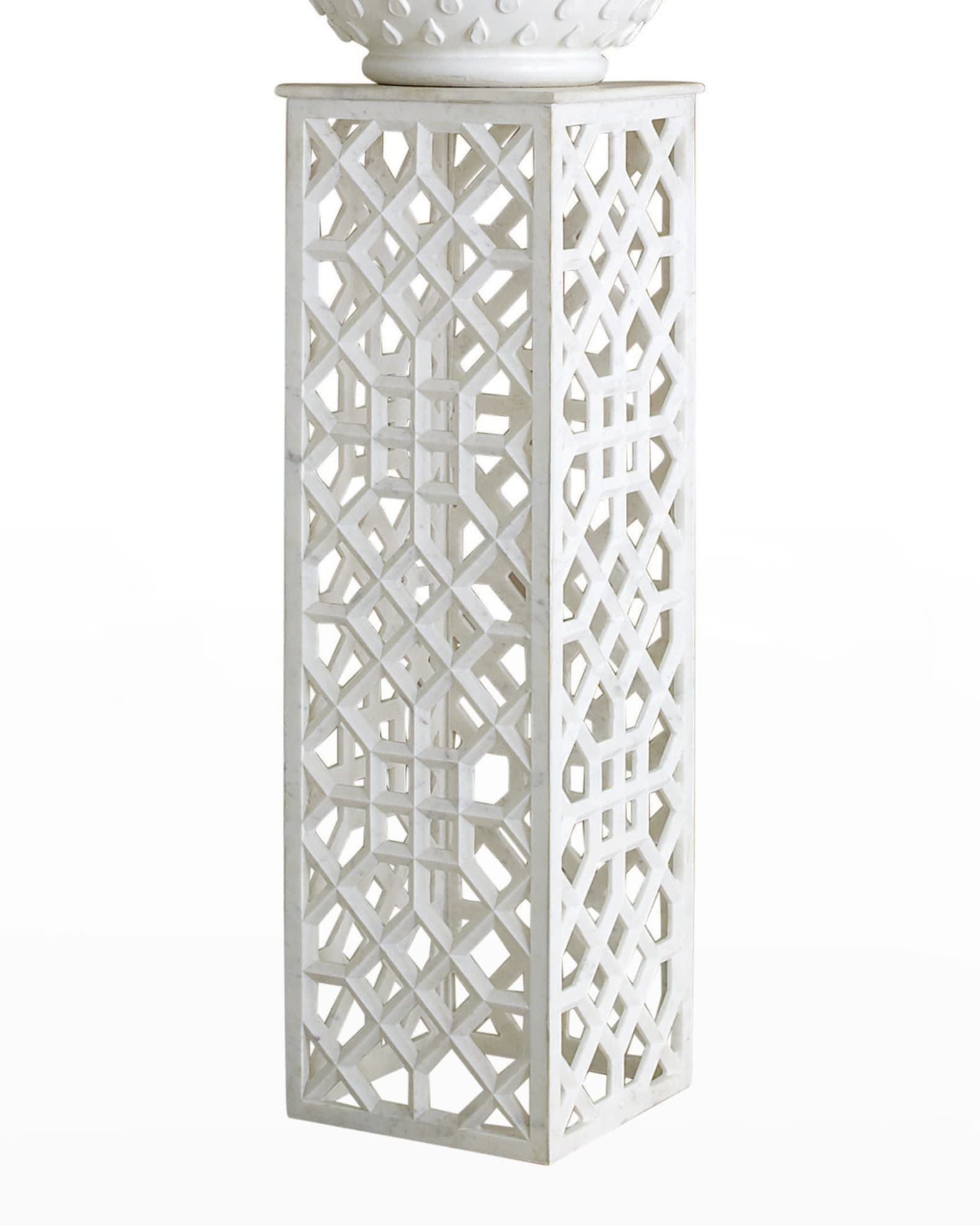 Marble Fret Pedestal 1