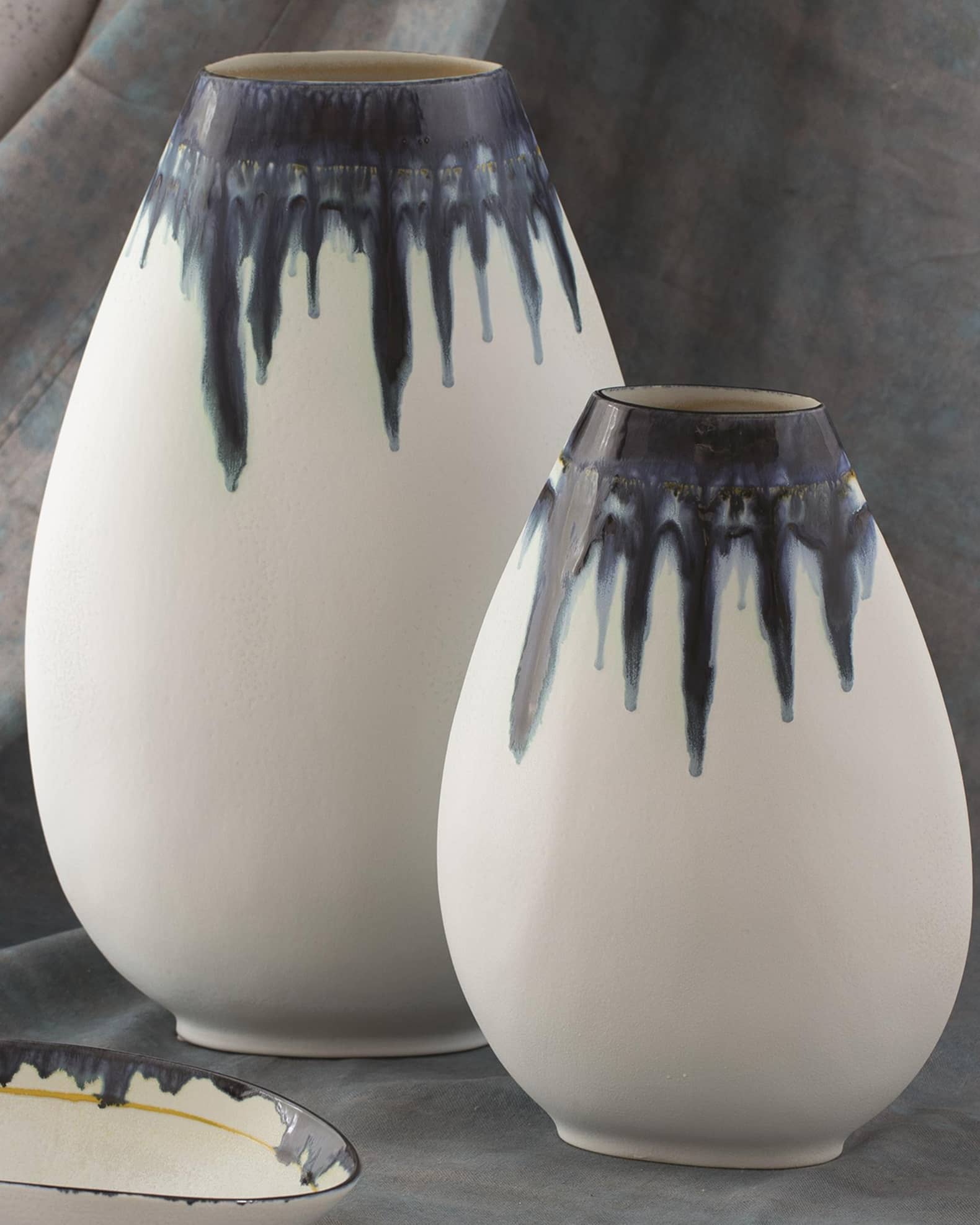 Global Views Small Glass Drip Vase Neiman Marcus