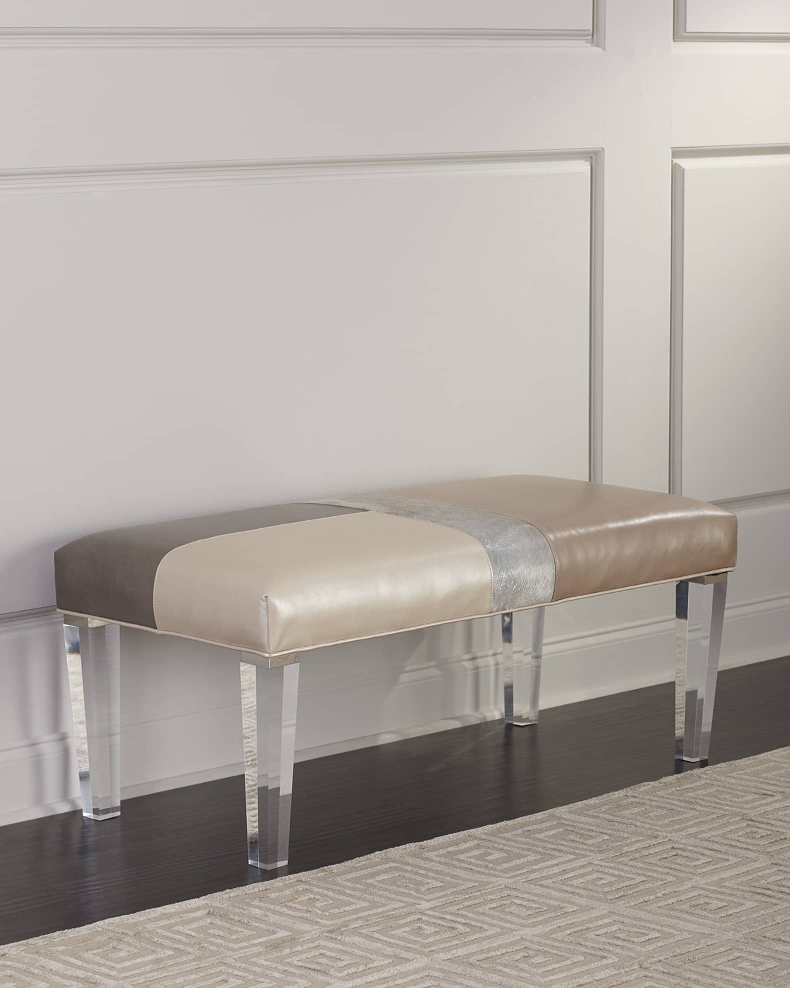 Lara Leather Bench 0