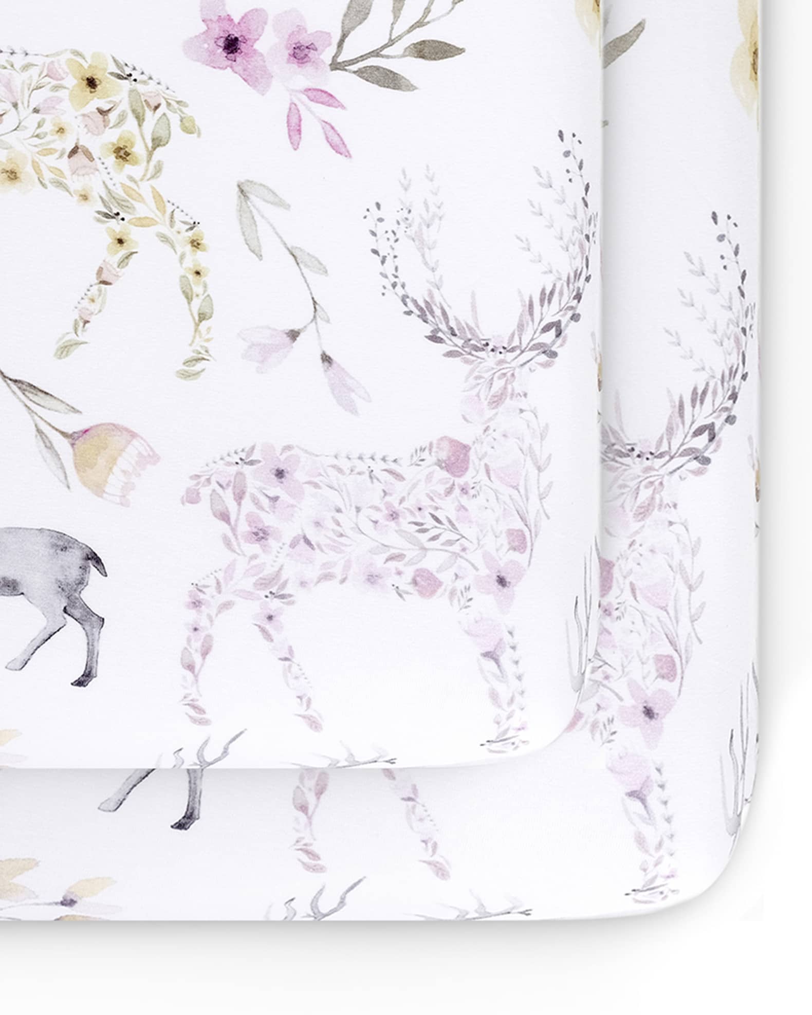 Fawn Jersey Standard Crib Sheet 0