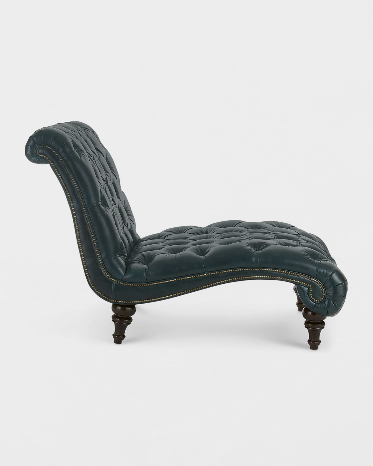 Charlotte Tufted Leather Chair 1