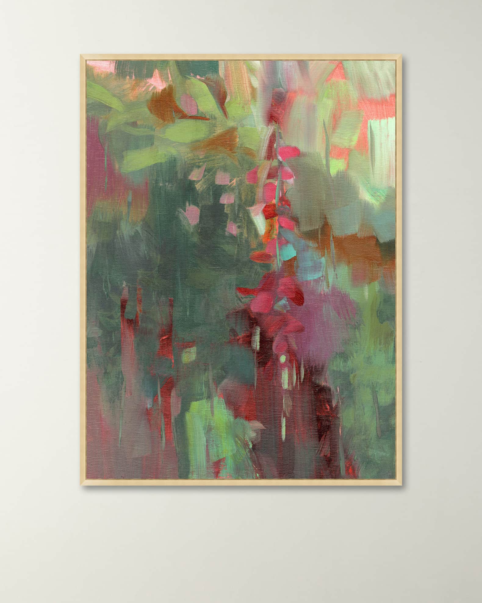 "Great Lake Garden I" Giclee Canvas Art 0