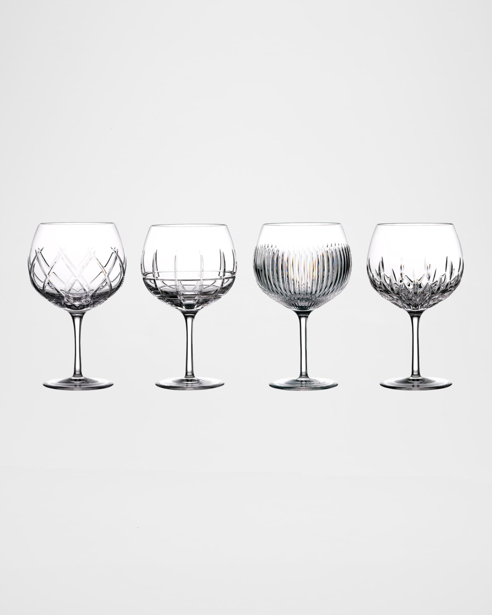 Waterford Crystal Gin Journey Assorted Balloon Glasses, Set of 4